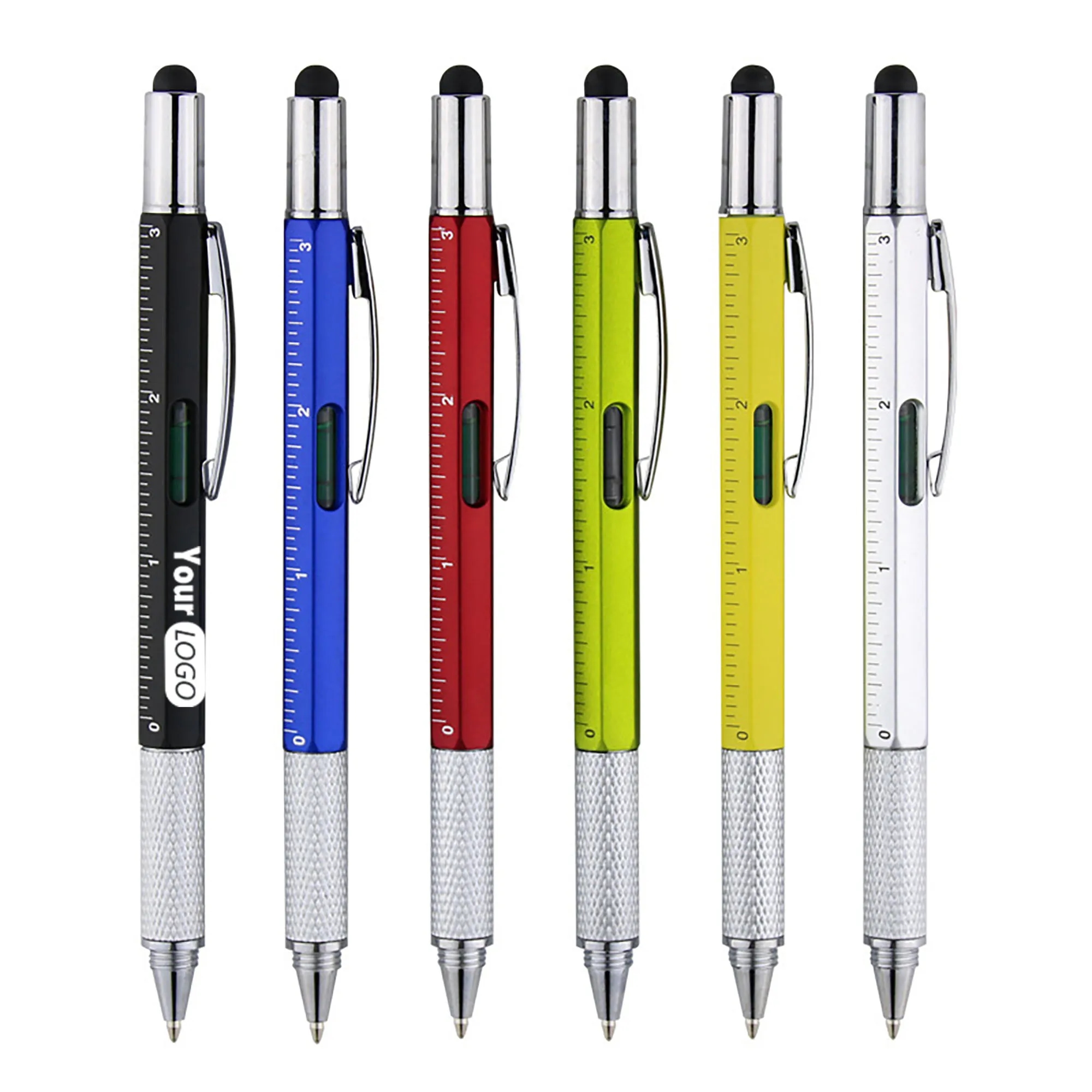 MOQ 500 PCS Multi-Function Pen w/Screw Heads 2