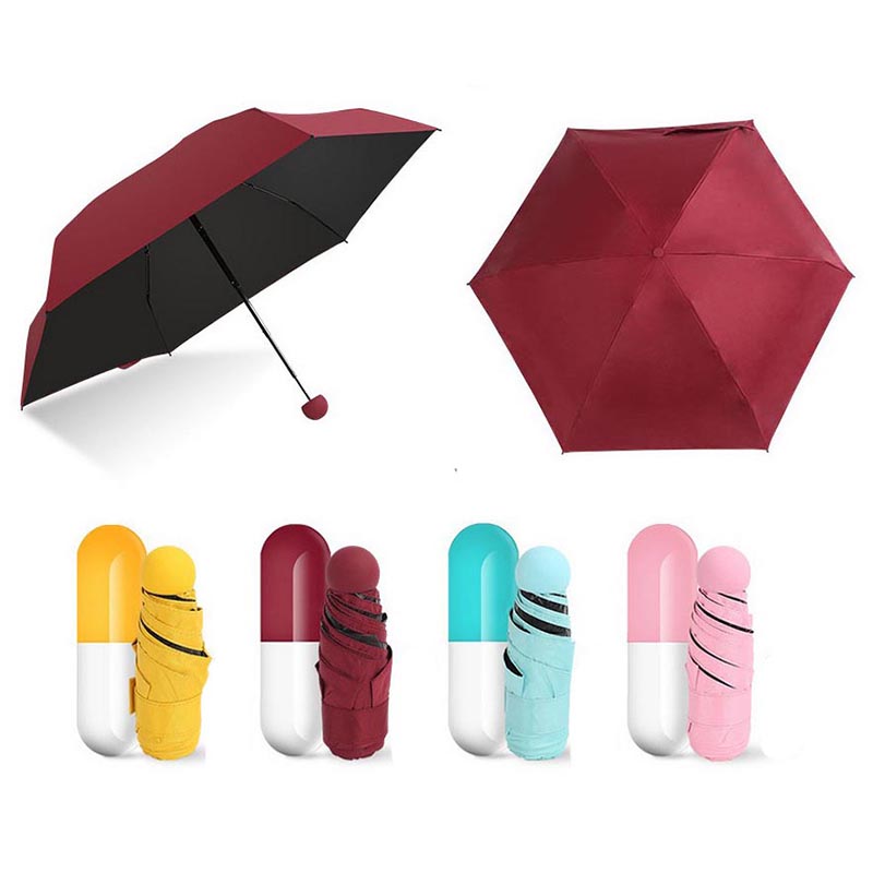 Compact Travel Foldable Capsule Umbrella 2