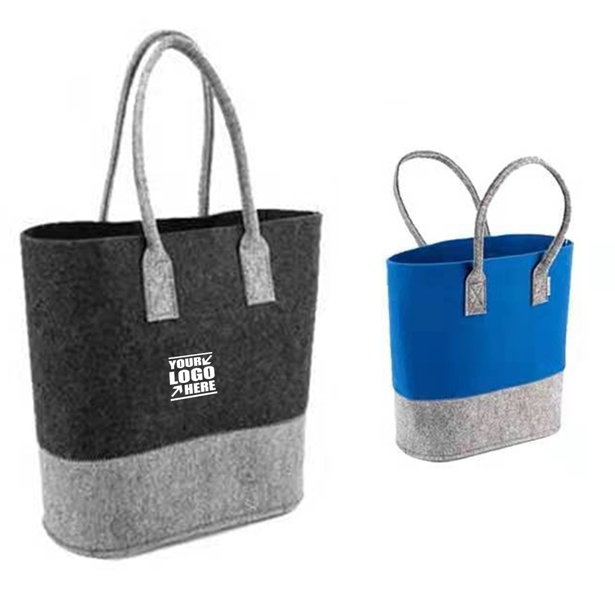 Shopping Felt Tote Bags For Woman 1