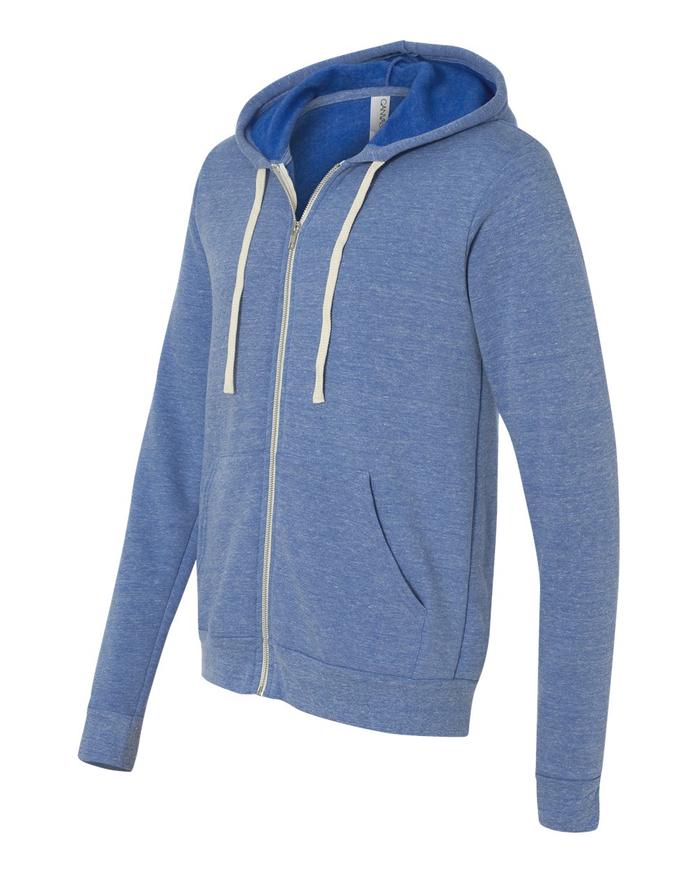 Triblend Sponge Fleece Full-Zip Hoodie