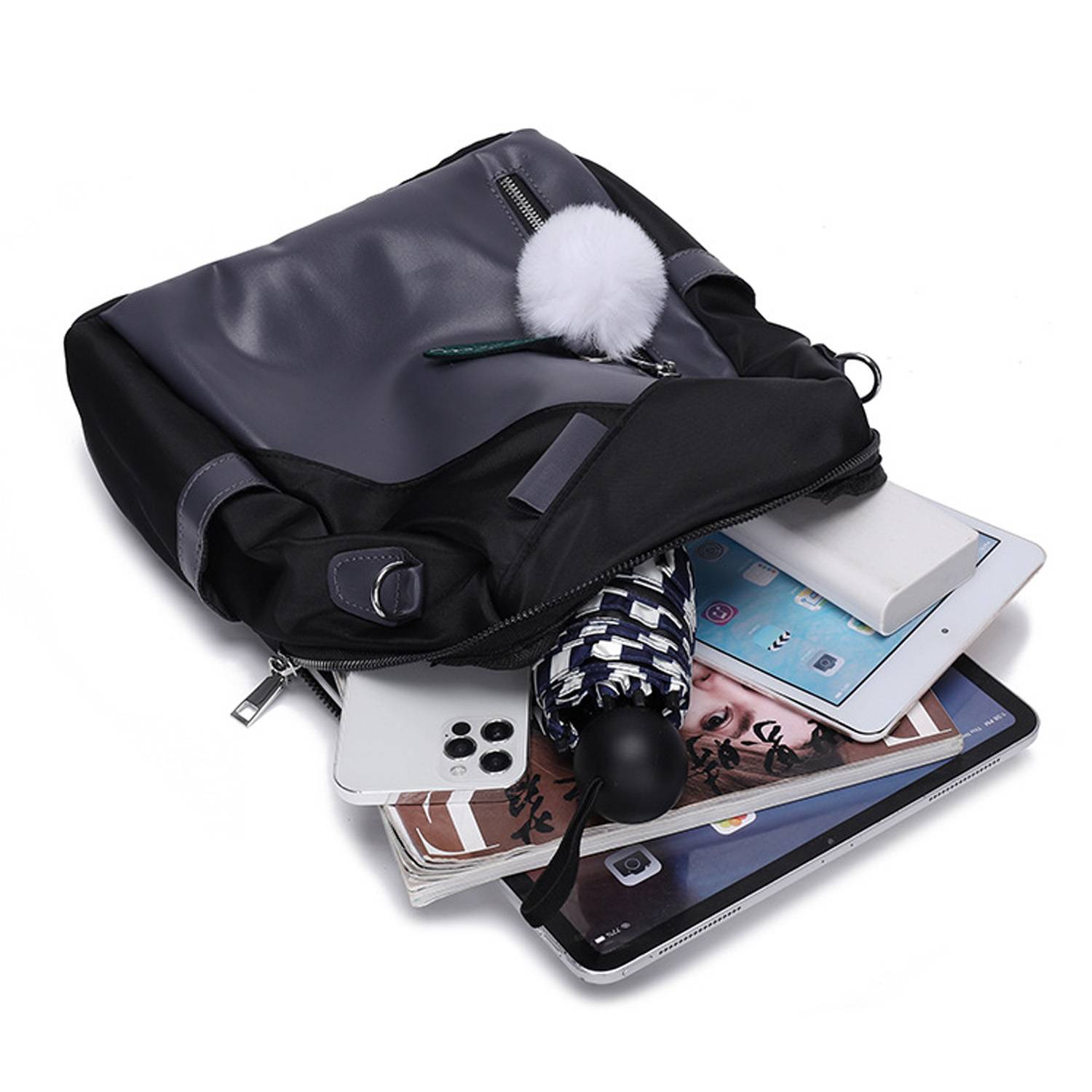 Oxford street fashion casual backpack for women 5