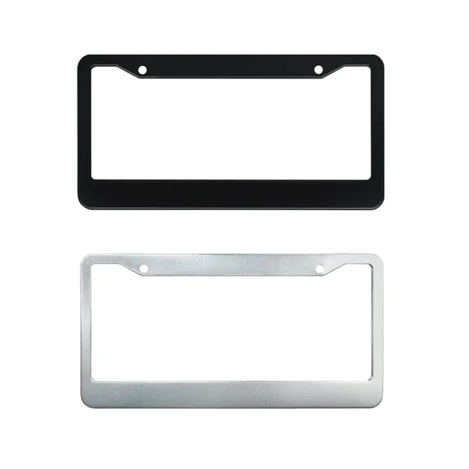 Aluminum Alloy License Plate Frame 2