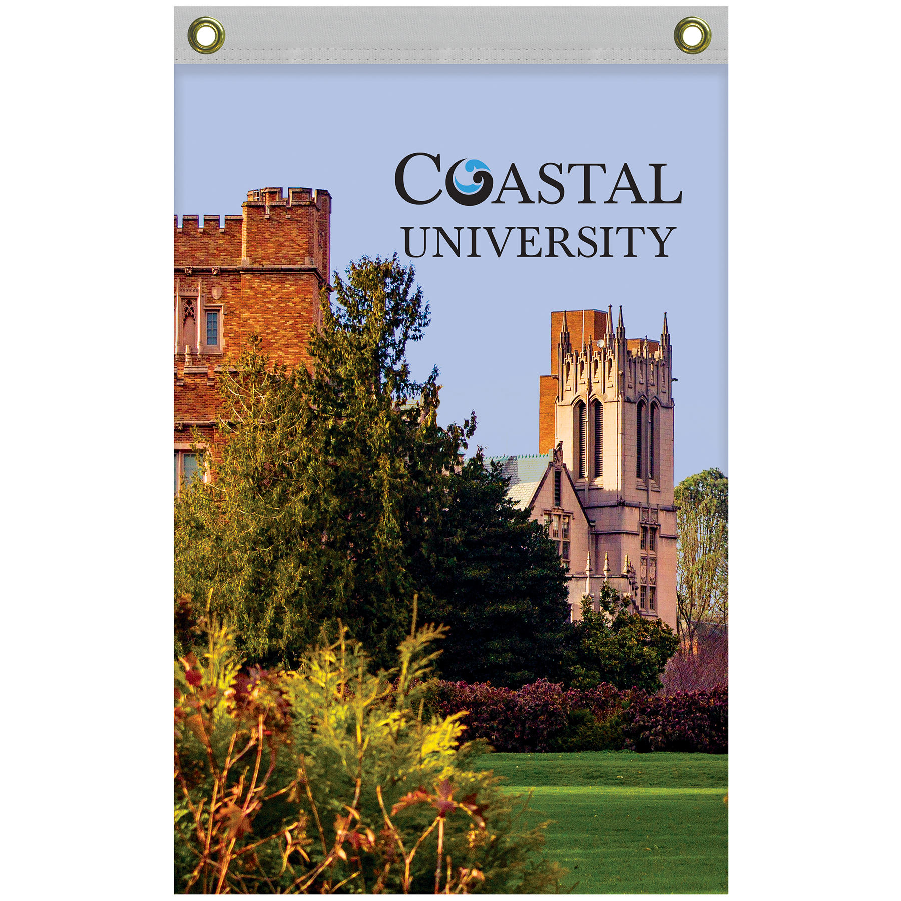 2' x 3' Double Sided Knitted Polyester Vertical Banners 3