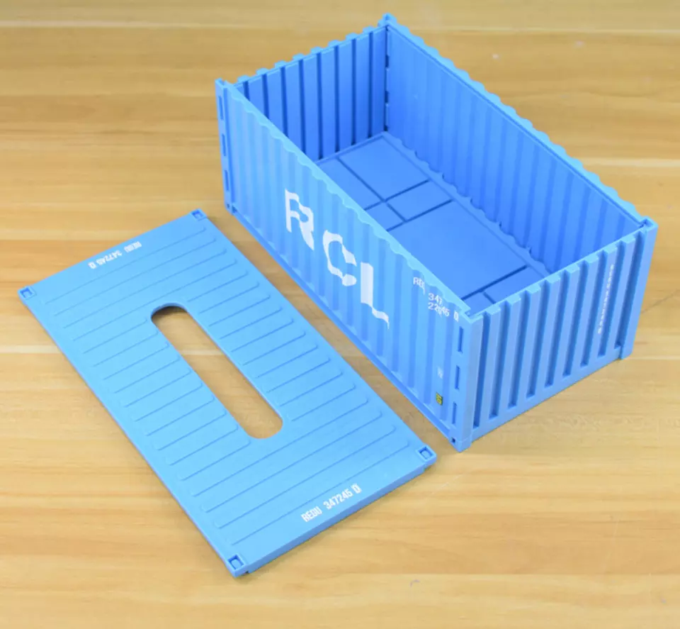 Shipping Container Tissue Box 2