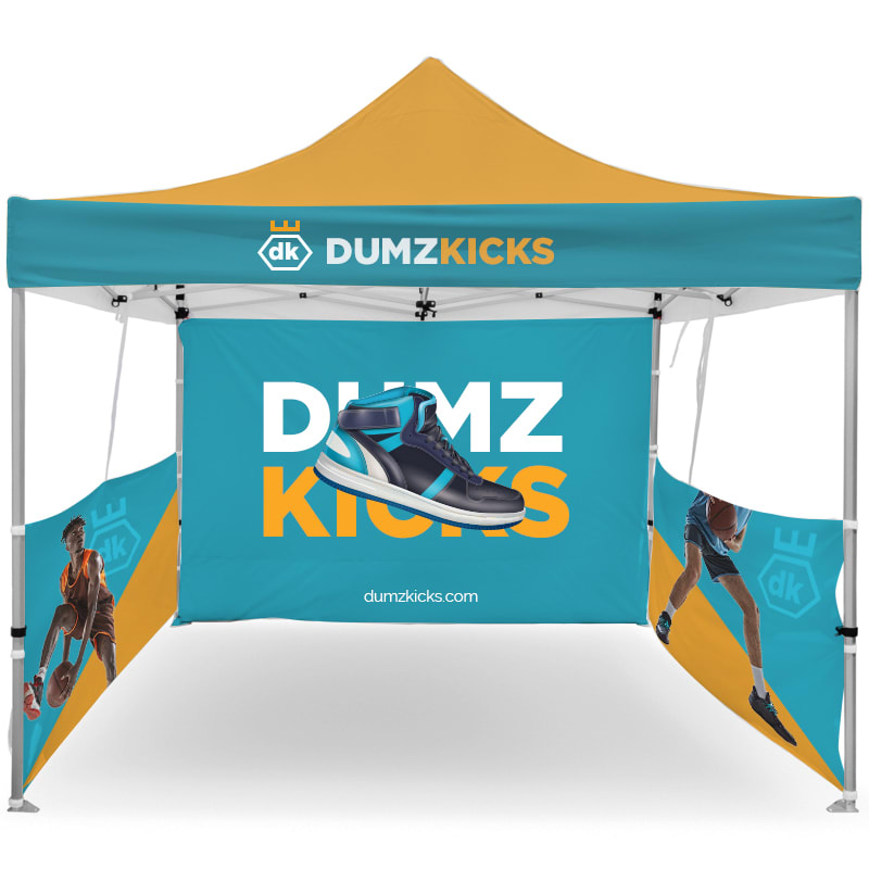 10ft X 10ft Full Color Pop Up Canopy Tents 13