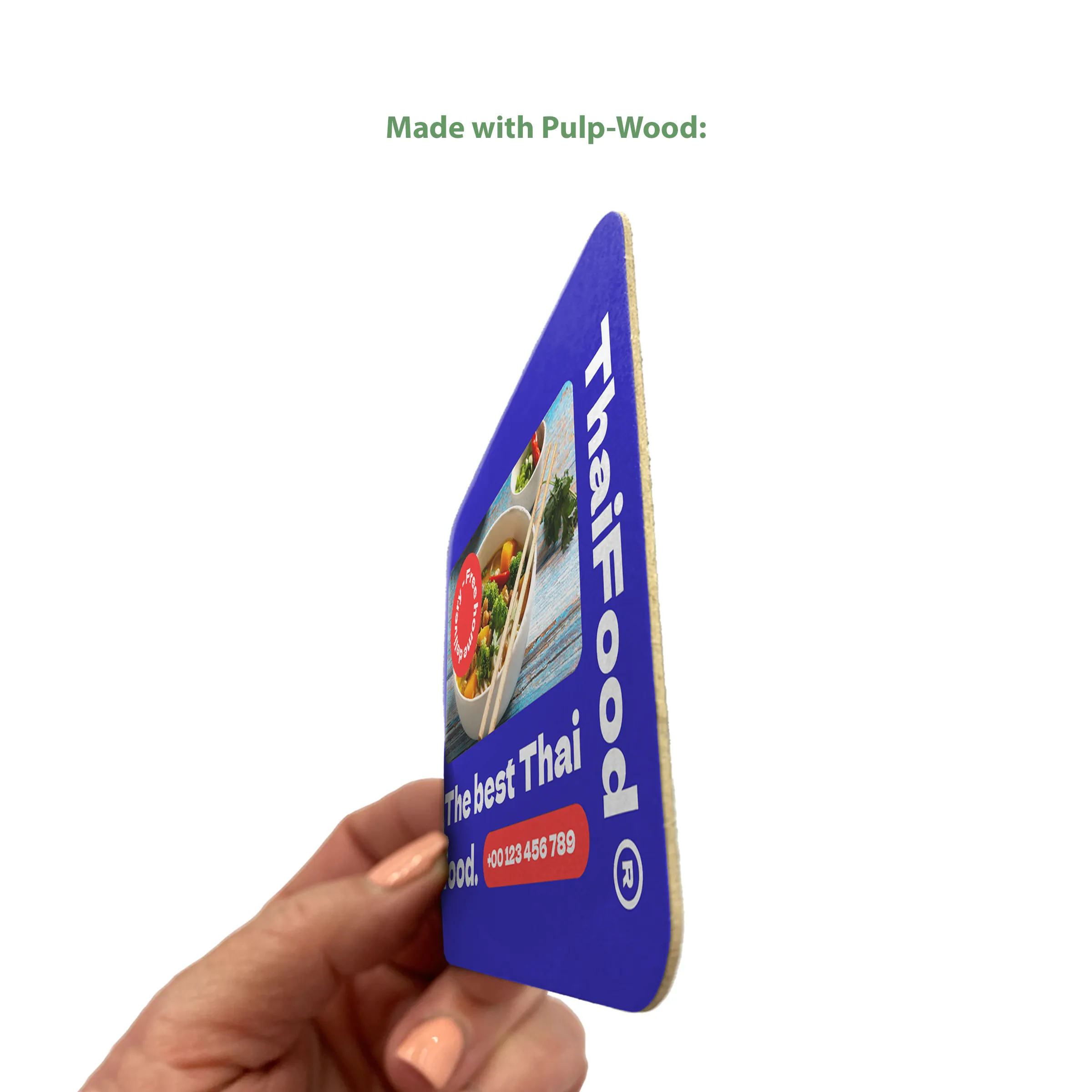 3.5" Square Pulpboard Coaster - Full-Color print 4