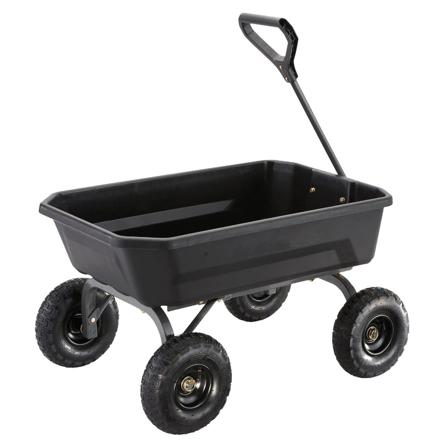 Heavy-Duty Polyethylene Dump Truck w/ Non-Flat Tires 4