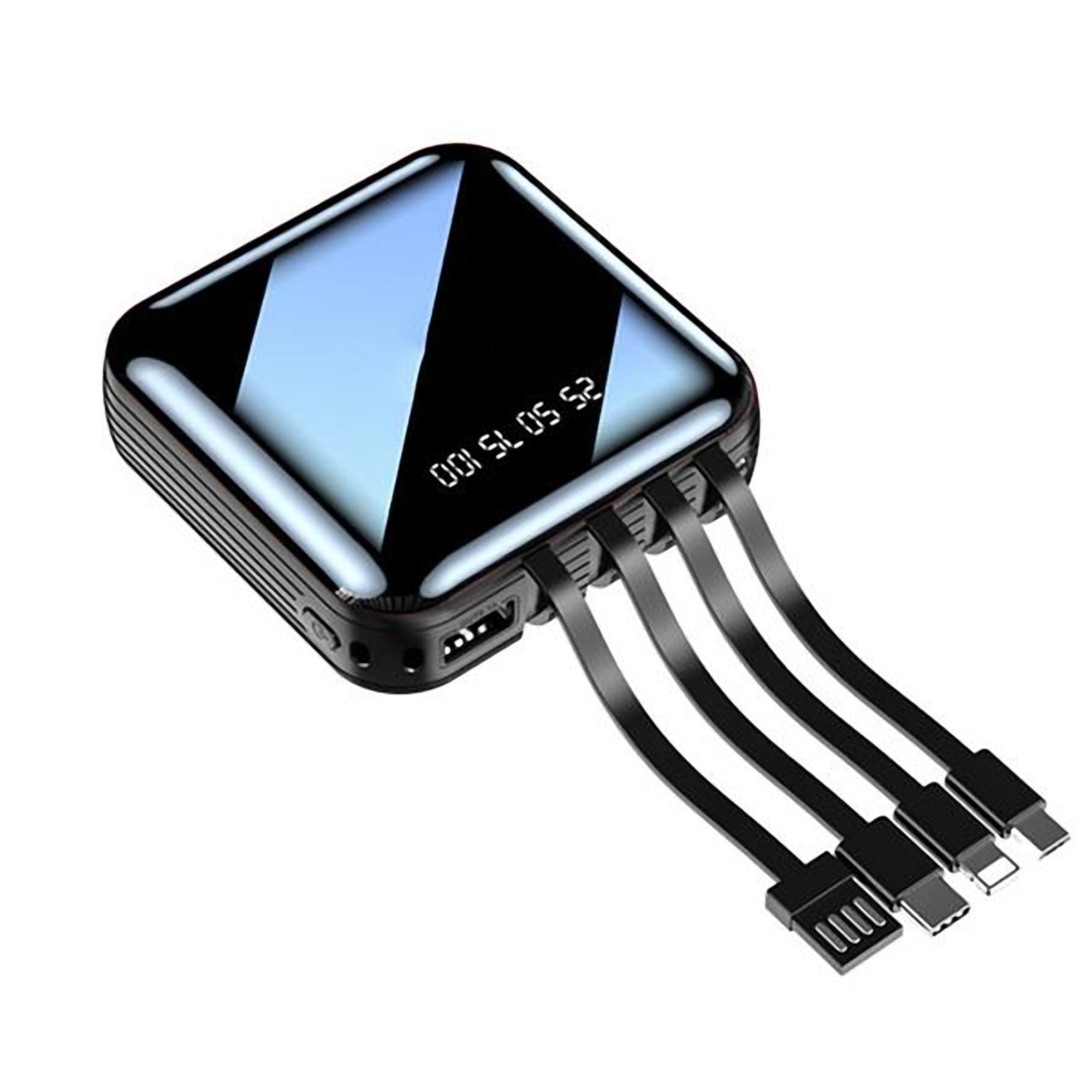 20,000 mAh Power Bank w/4 Built In Wires 5