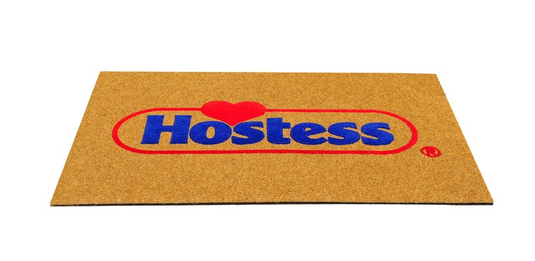 Flocked Faux Coco Floor Mat