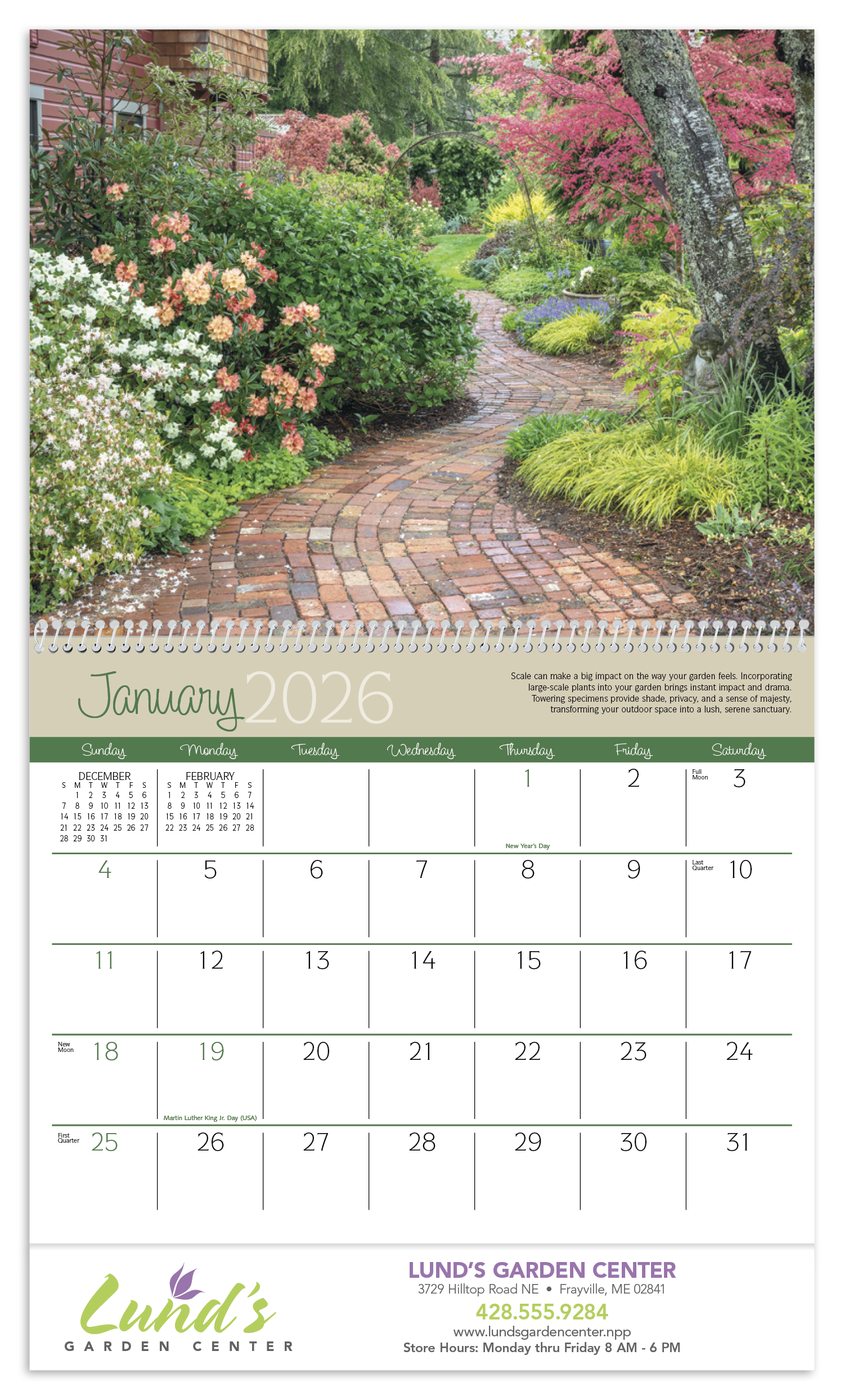 Triumph® Calendars Gardens Calendar 77
