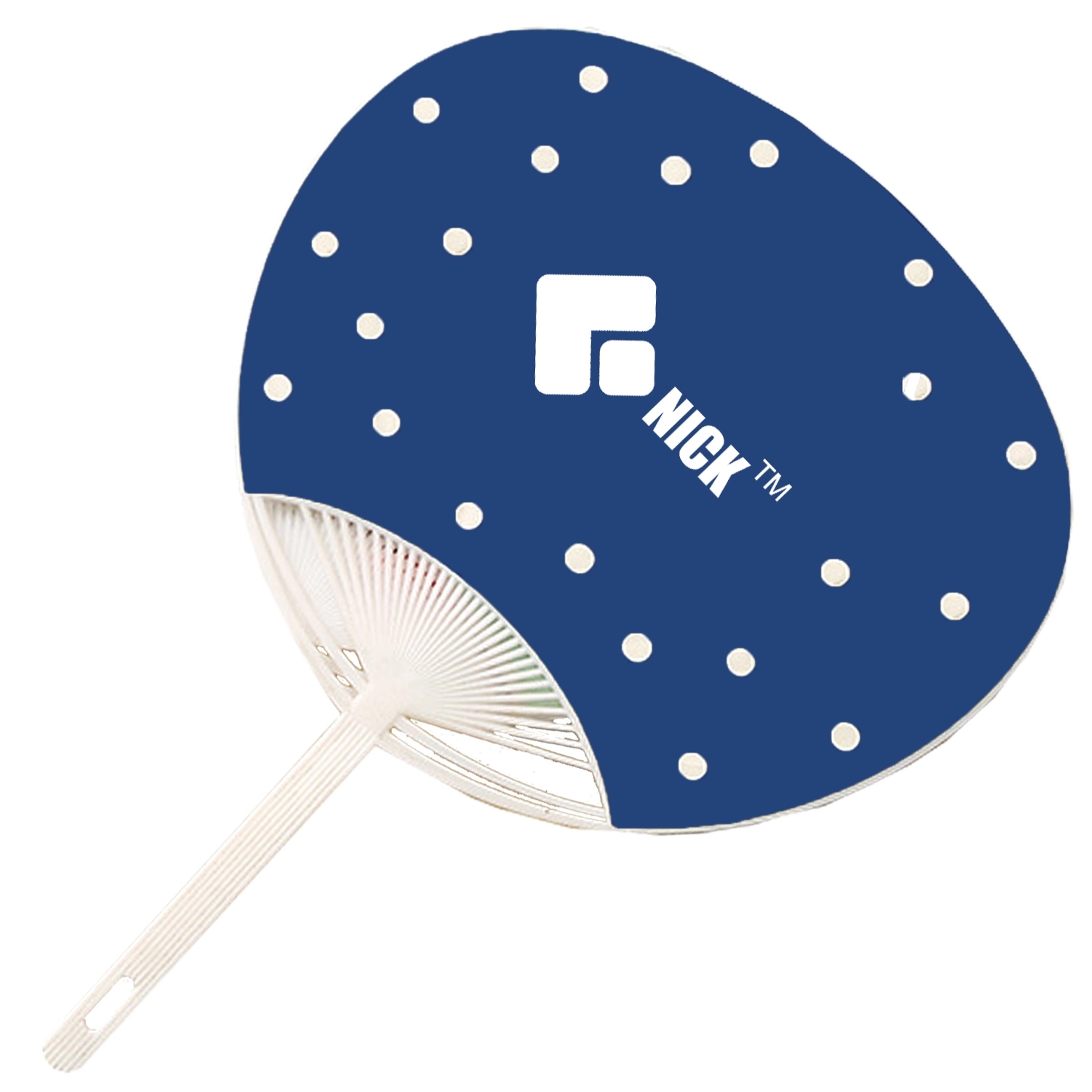 Hand Fan with Plastic Handle 2