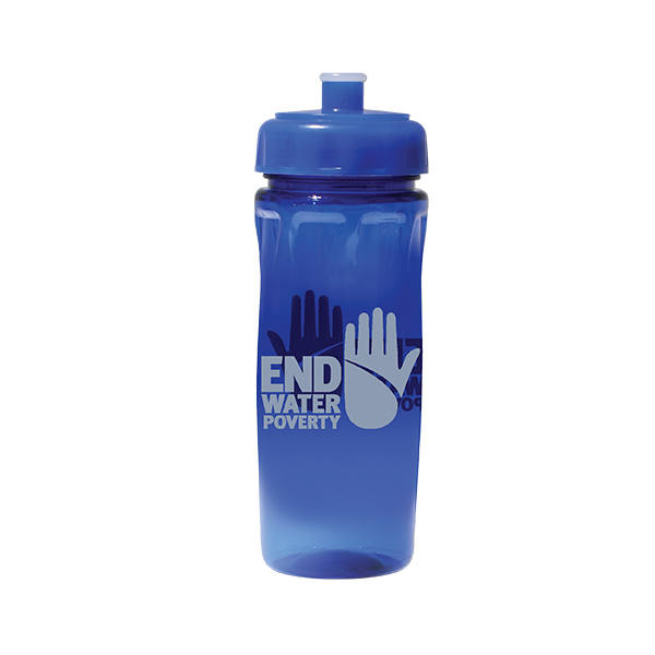 18 oz. Poly-Saver PET Bottle with Push 'n Pull Cap 12