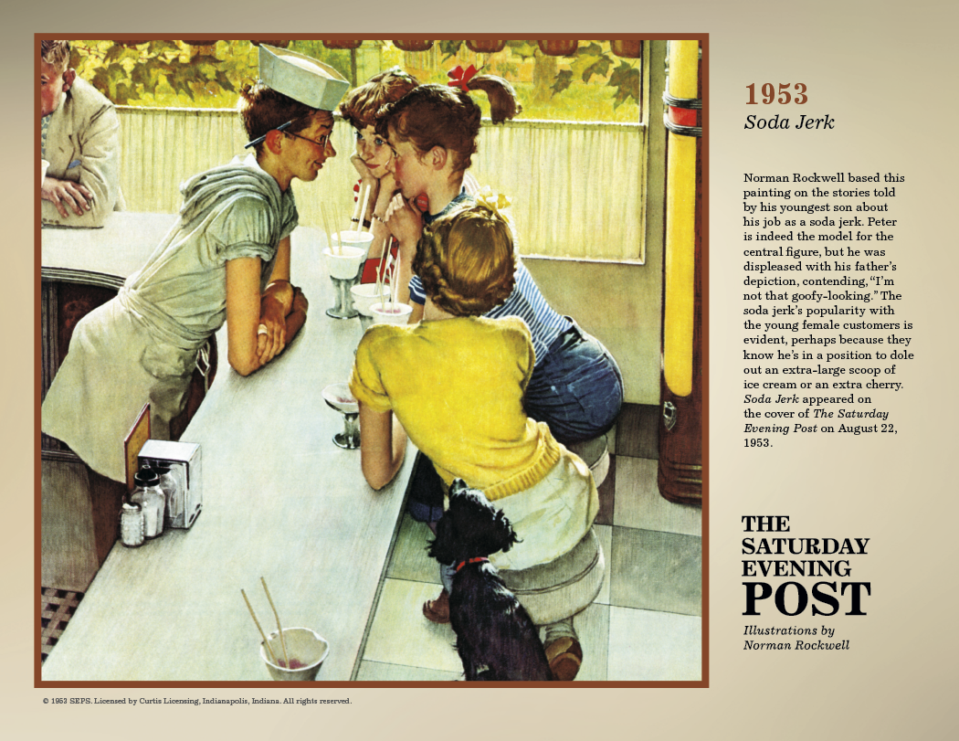 Triumph® Calendars The Saturday Evening Post Illustrations by Norman Rockwell Calendar 79
