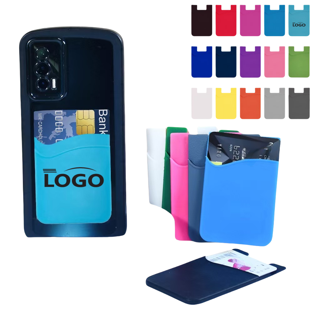 Colorful Stick-On Phone Card SleeveColorful 2