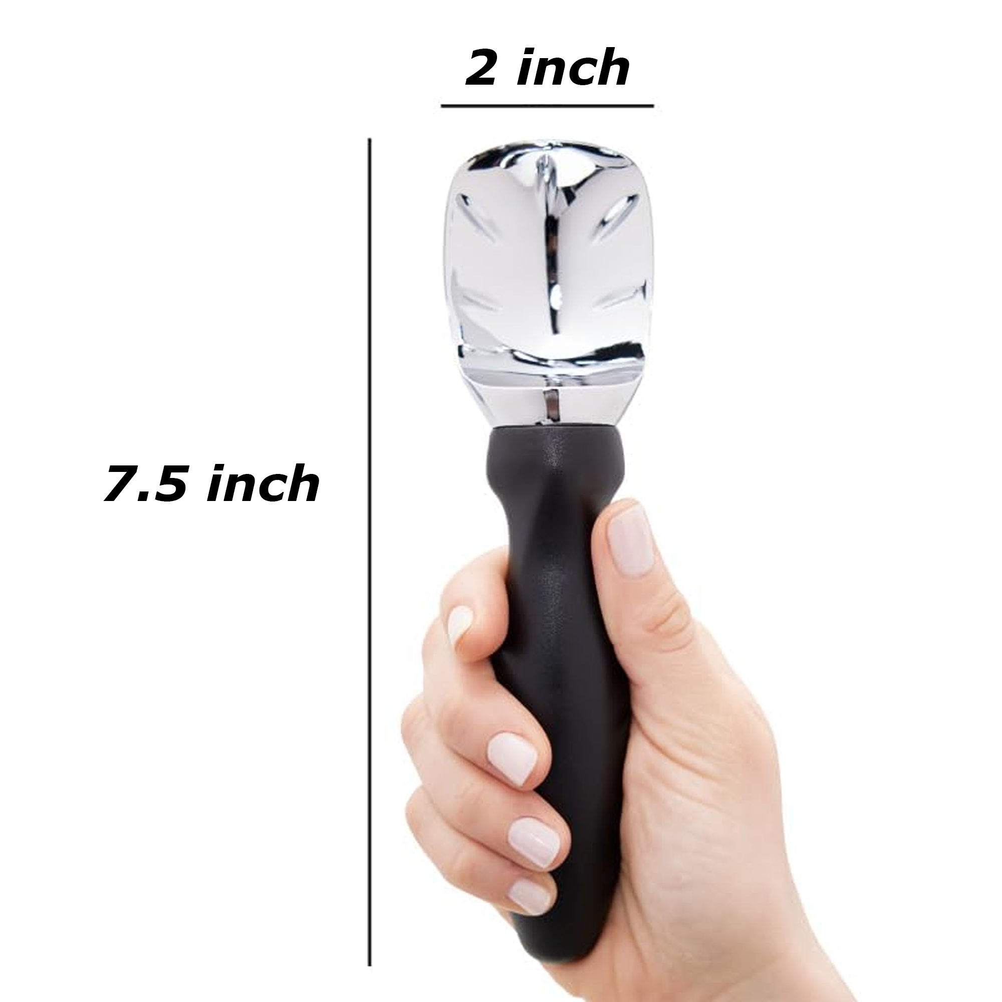 Custom Logo Dual-Purpose Ice Cream Scoop & Bottle Opener 3