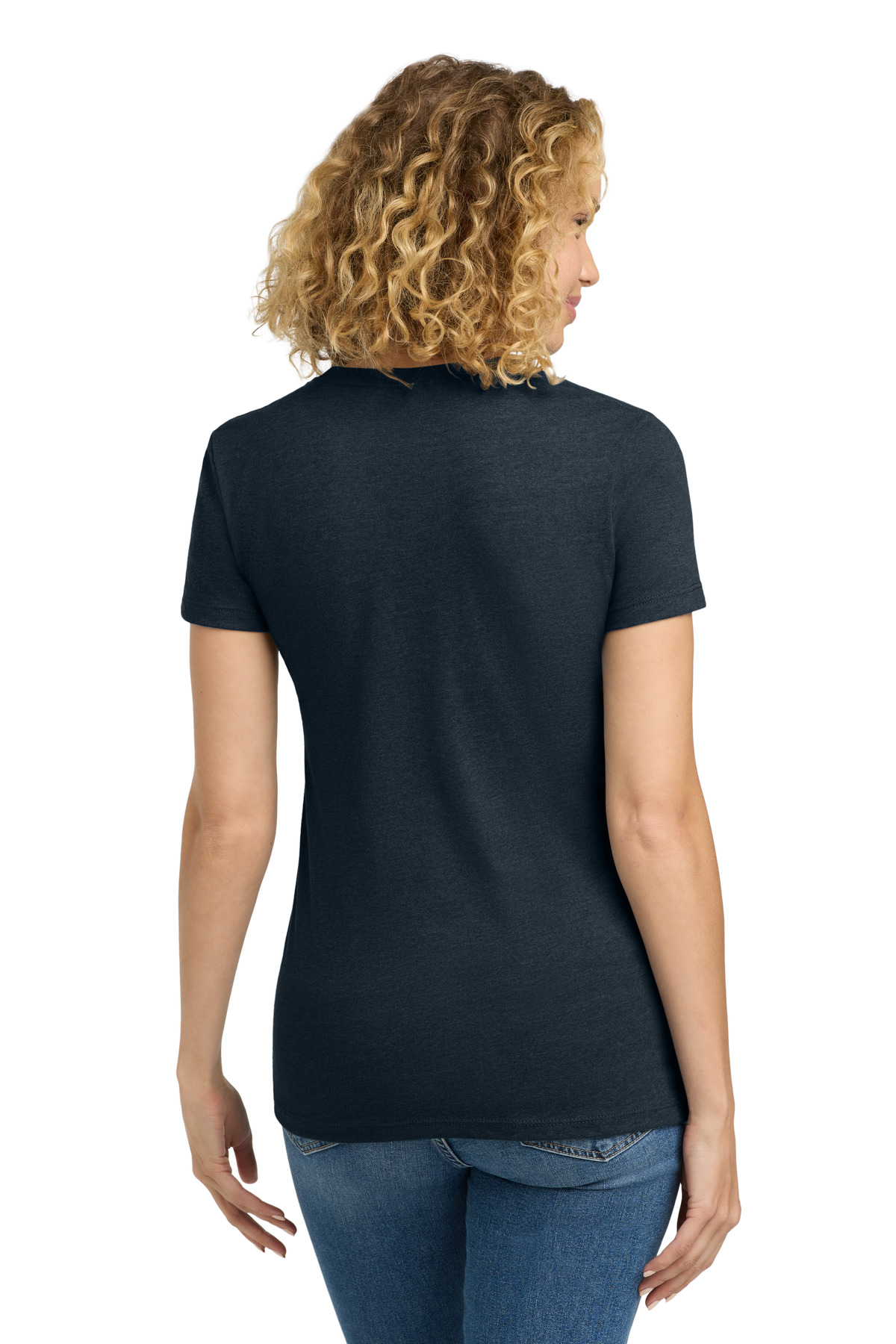 Next Level Apparel Women's CVC Tee. NL6610 146