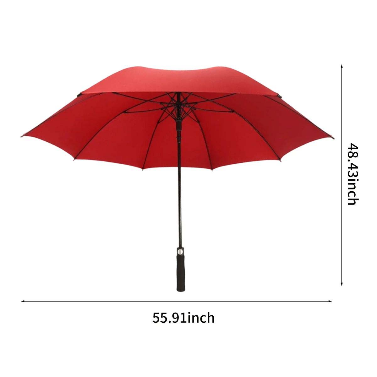 Windproof Golf Umbrella with Comfortable Grip 6