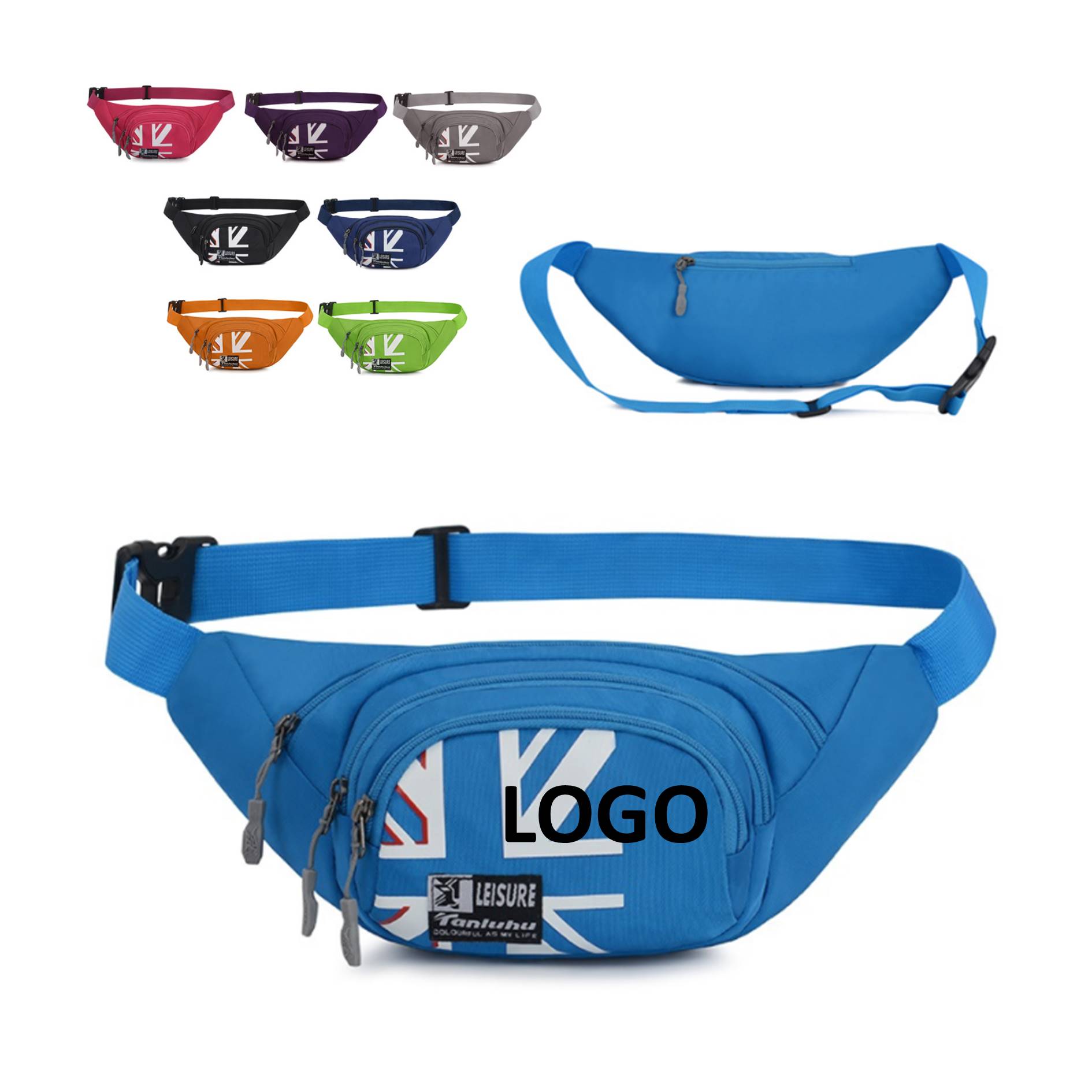 Waterproof Large Capacity Hiking Waist Bag 2