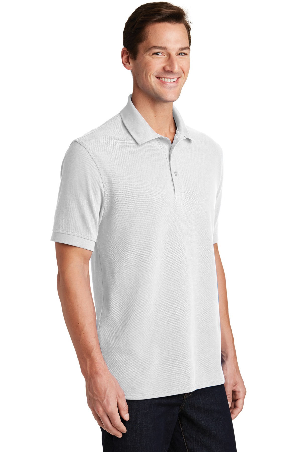 Port & Co Combed Ring Spun Pique Polo. KP1500 11