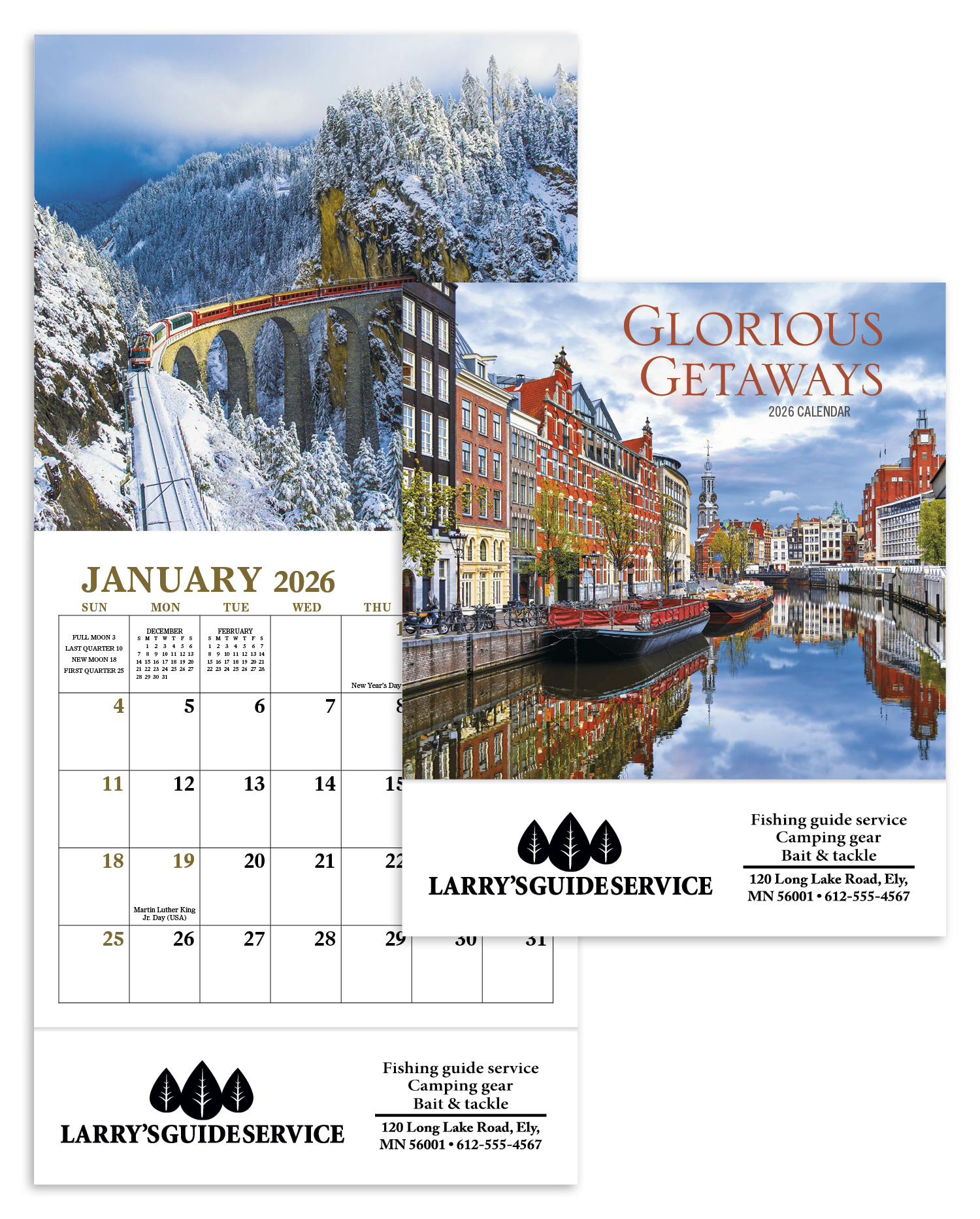 Good Value™ Glorious Getaways - Mini Calendar 45