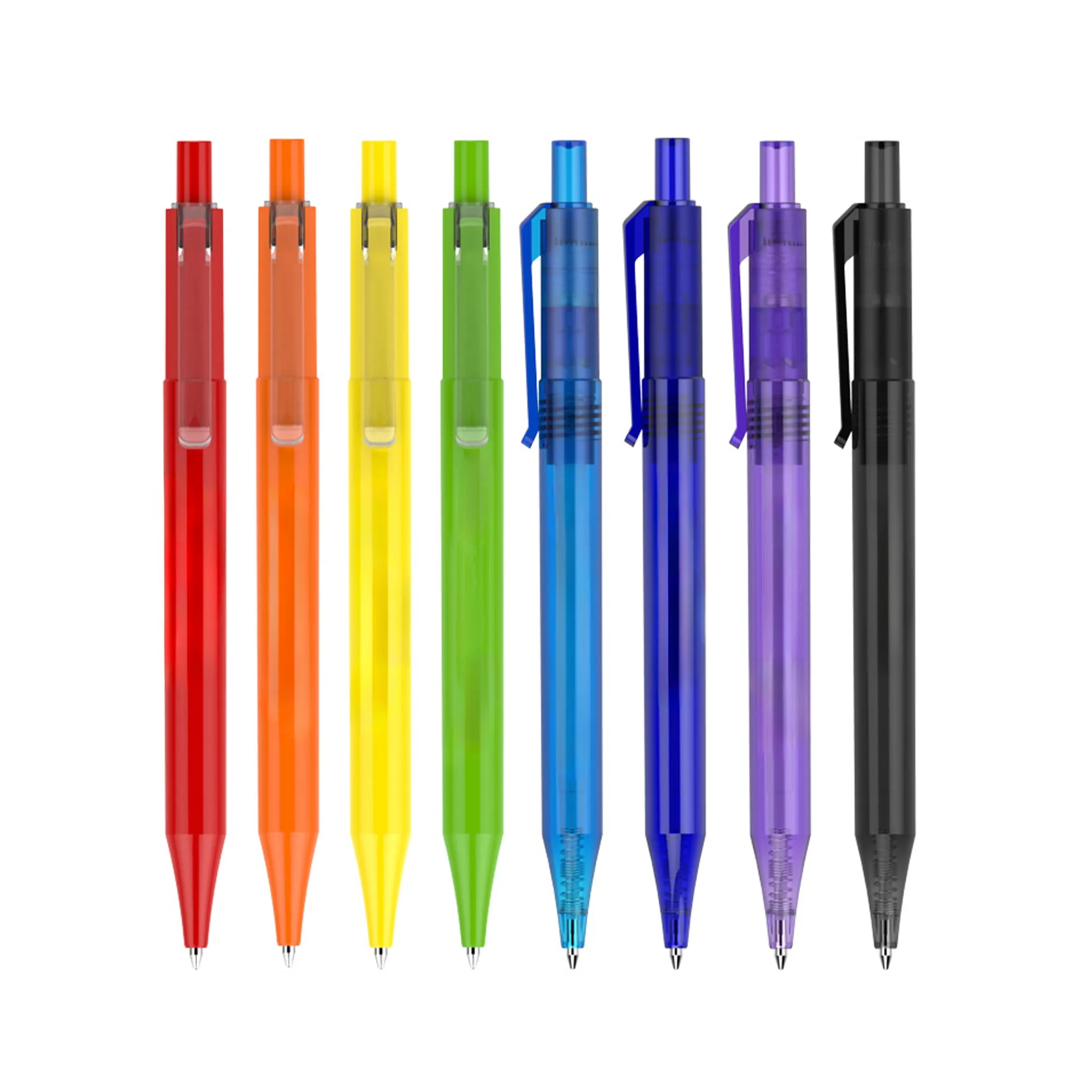 Retractable Plastic Ballpoint Pen 2