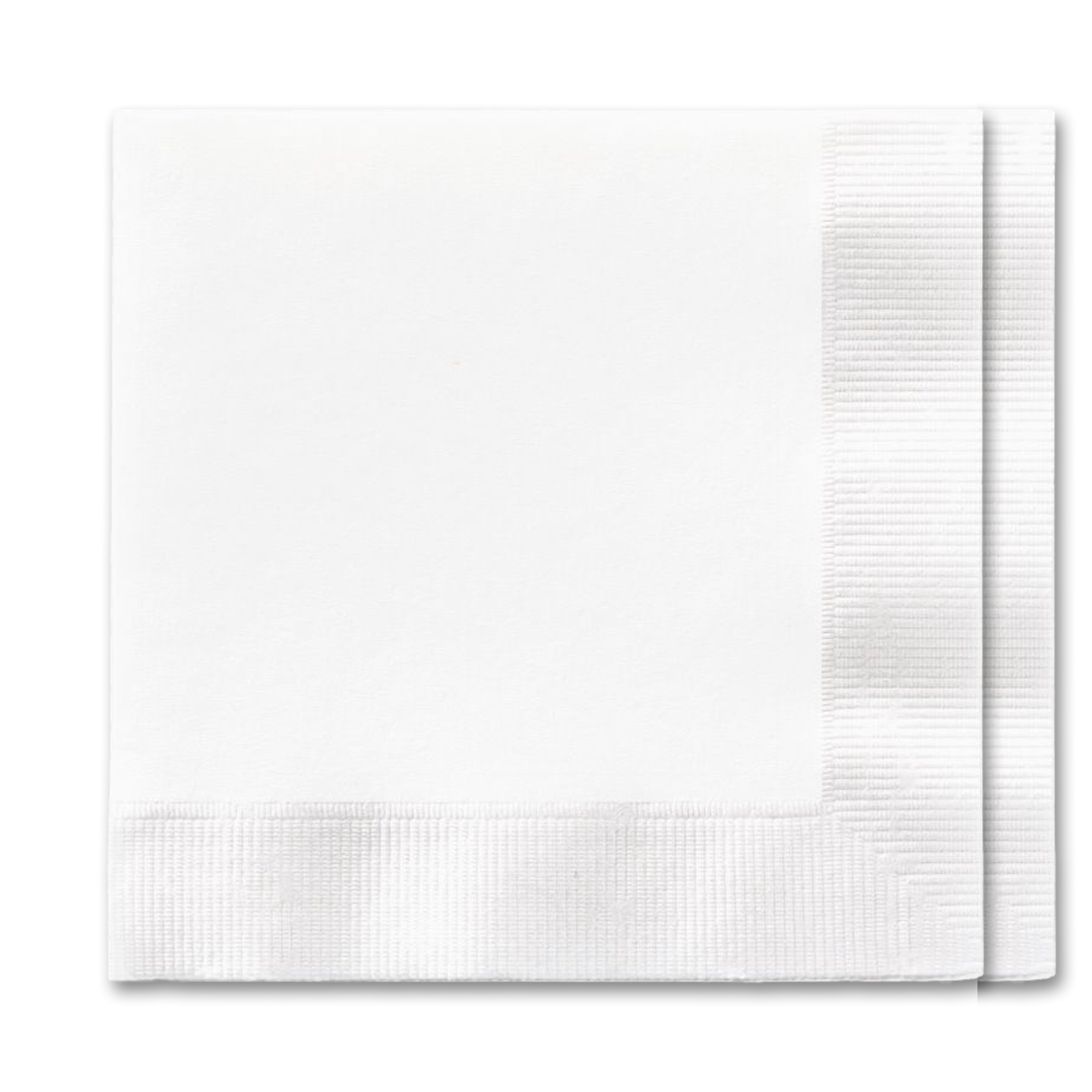 3-Ply White Beverage Promo Napkin - High Line 1