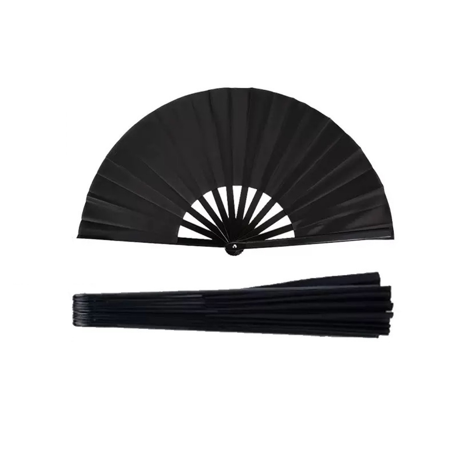 Handheld Plastic Folding Fan 4