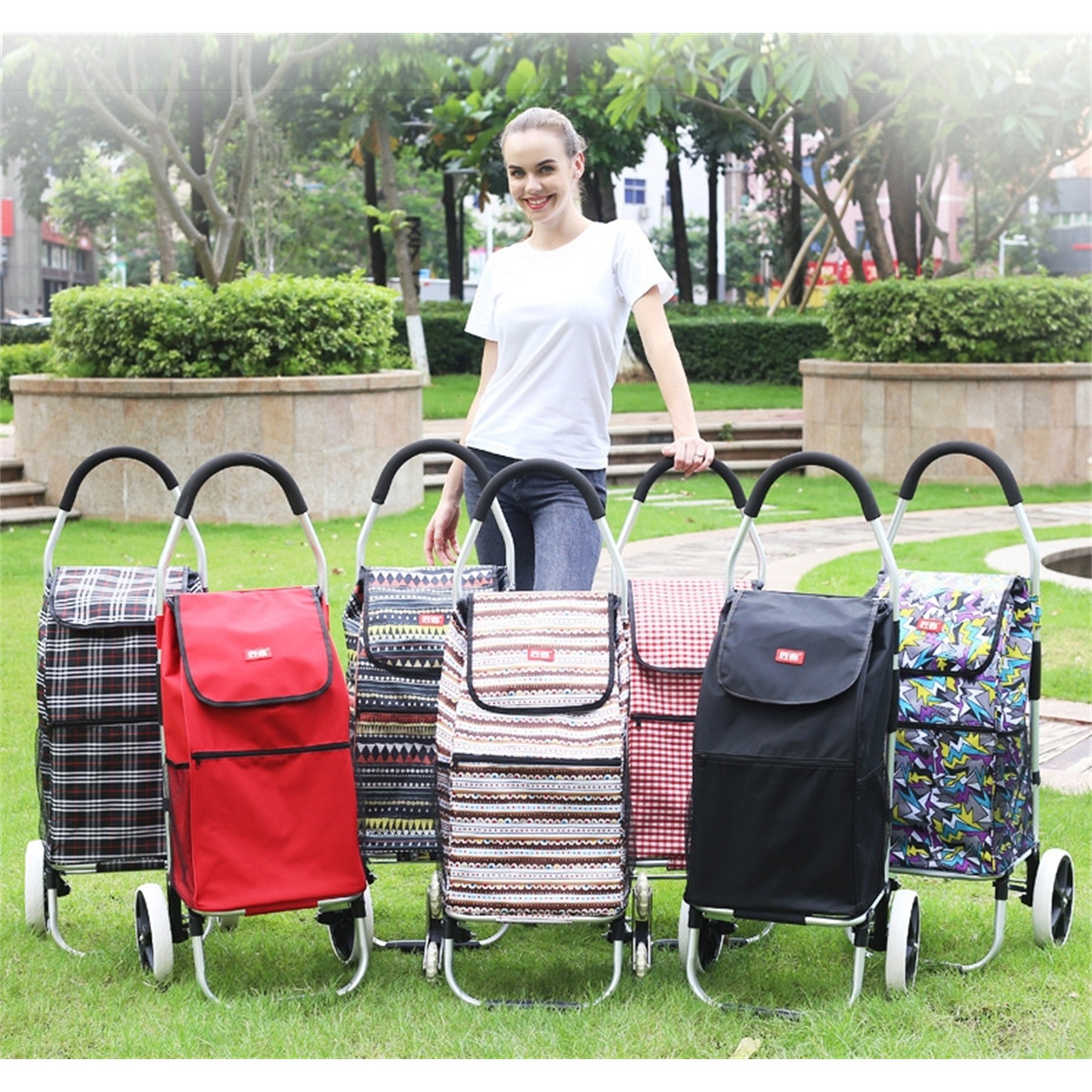 Foldable Shopping Trolley 3