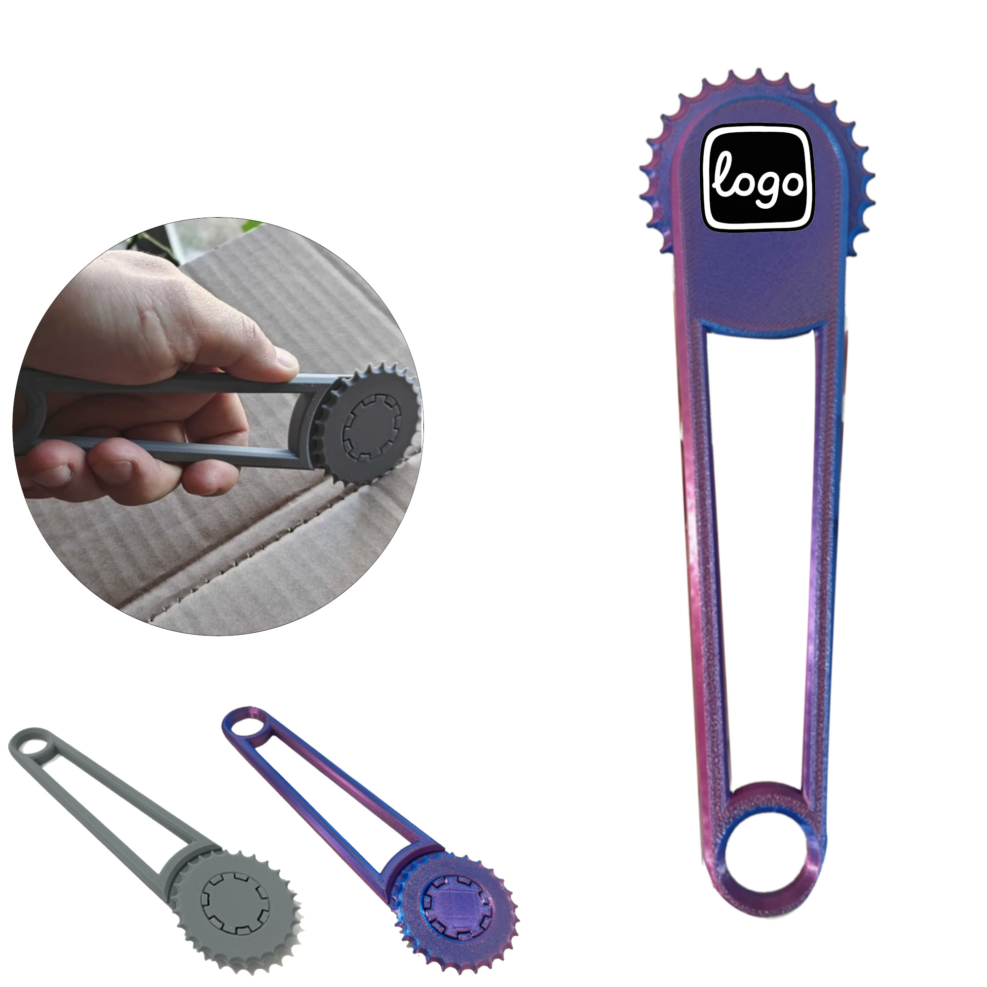 Cardboard Box Punching Drilling Tool 2