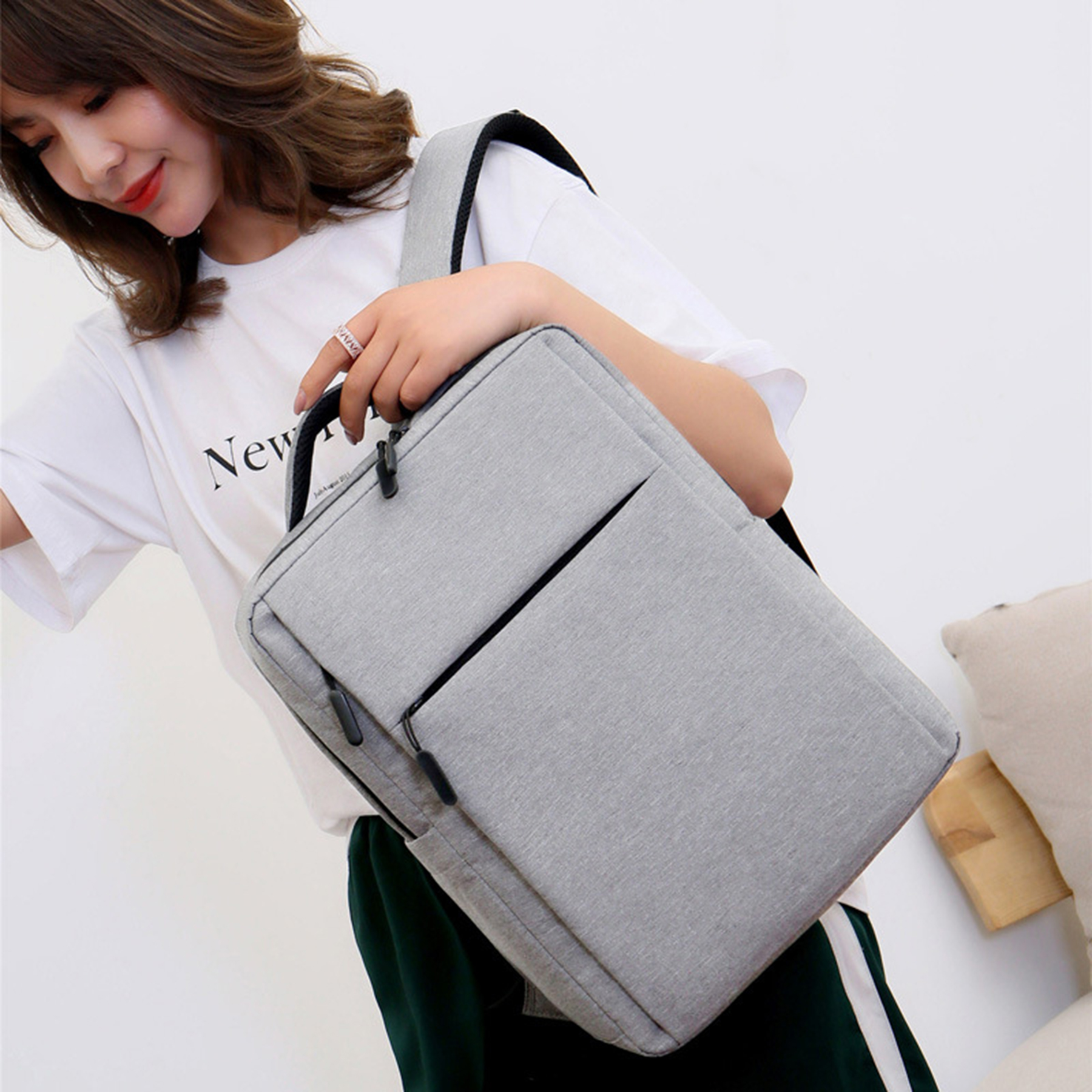 Promotion Business Slim Durable Laptops Backpack 4