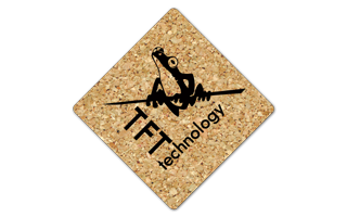 Diamond Cork Coaster 4D 4