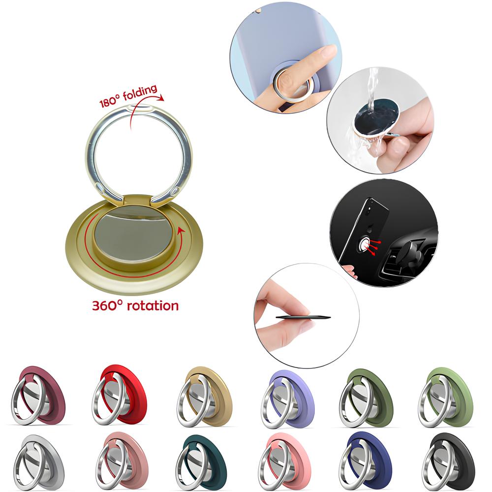 Rotating Cell Phone Grip Ring Stand 2
