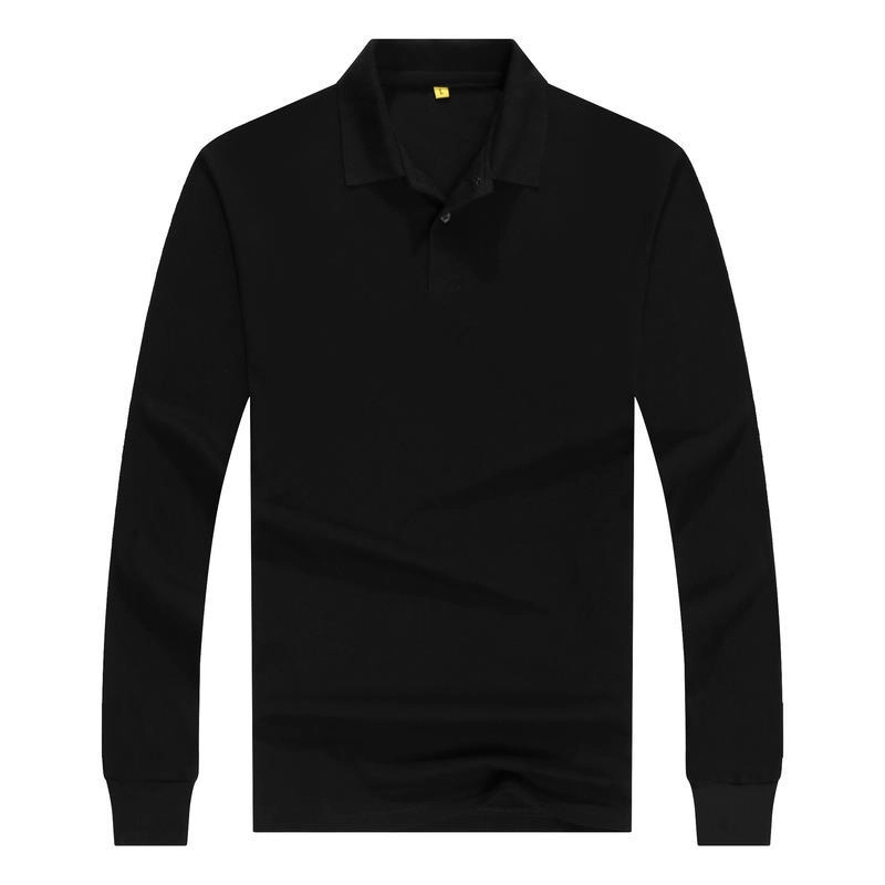 Custom Long-Sleeve Polo Shirts Sweatshirt Tops Pullover 16