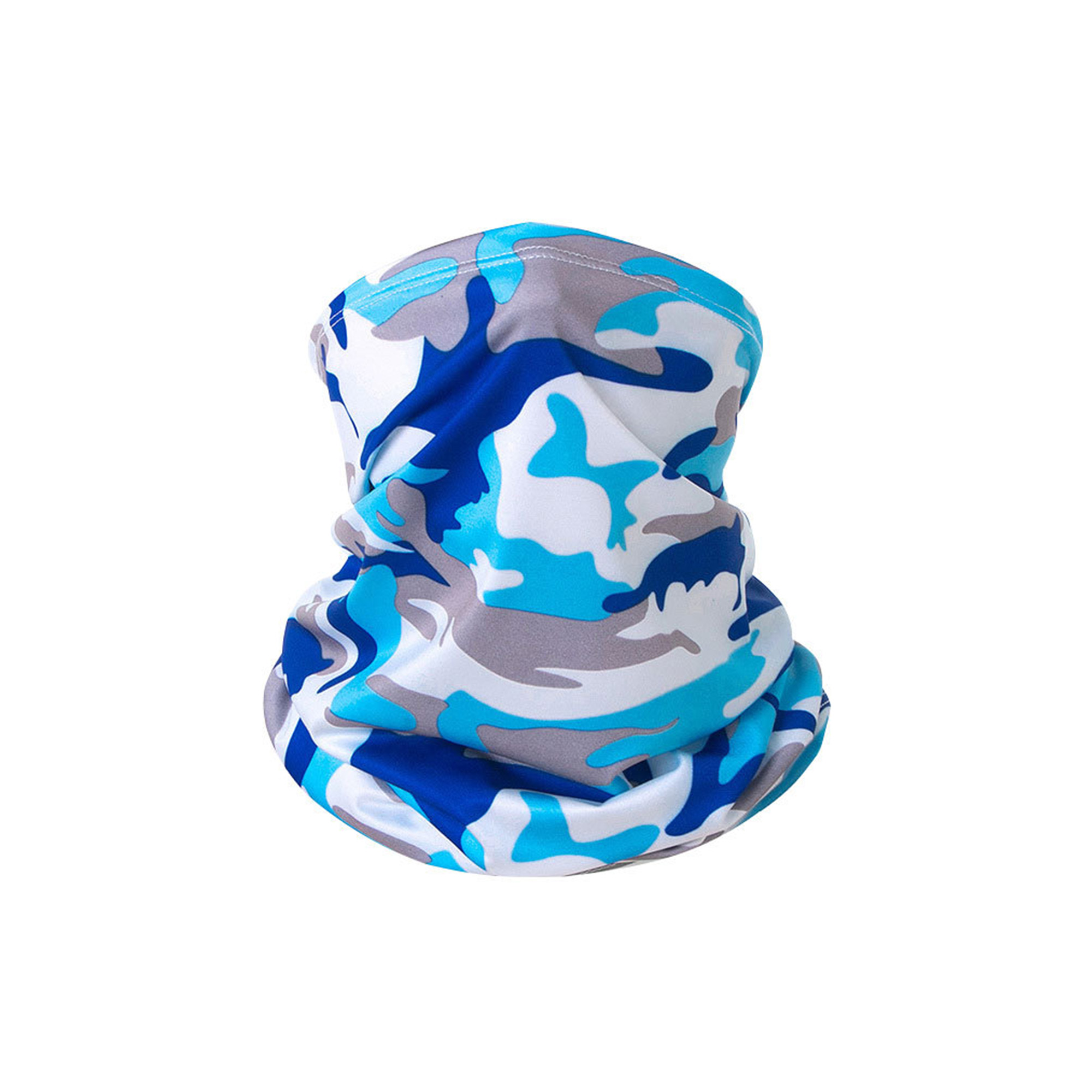 Cooling Ice Silk Neck Gaiter Face Cover 16.5 x 9.5" 14