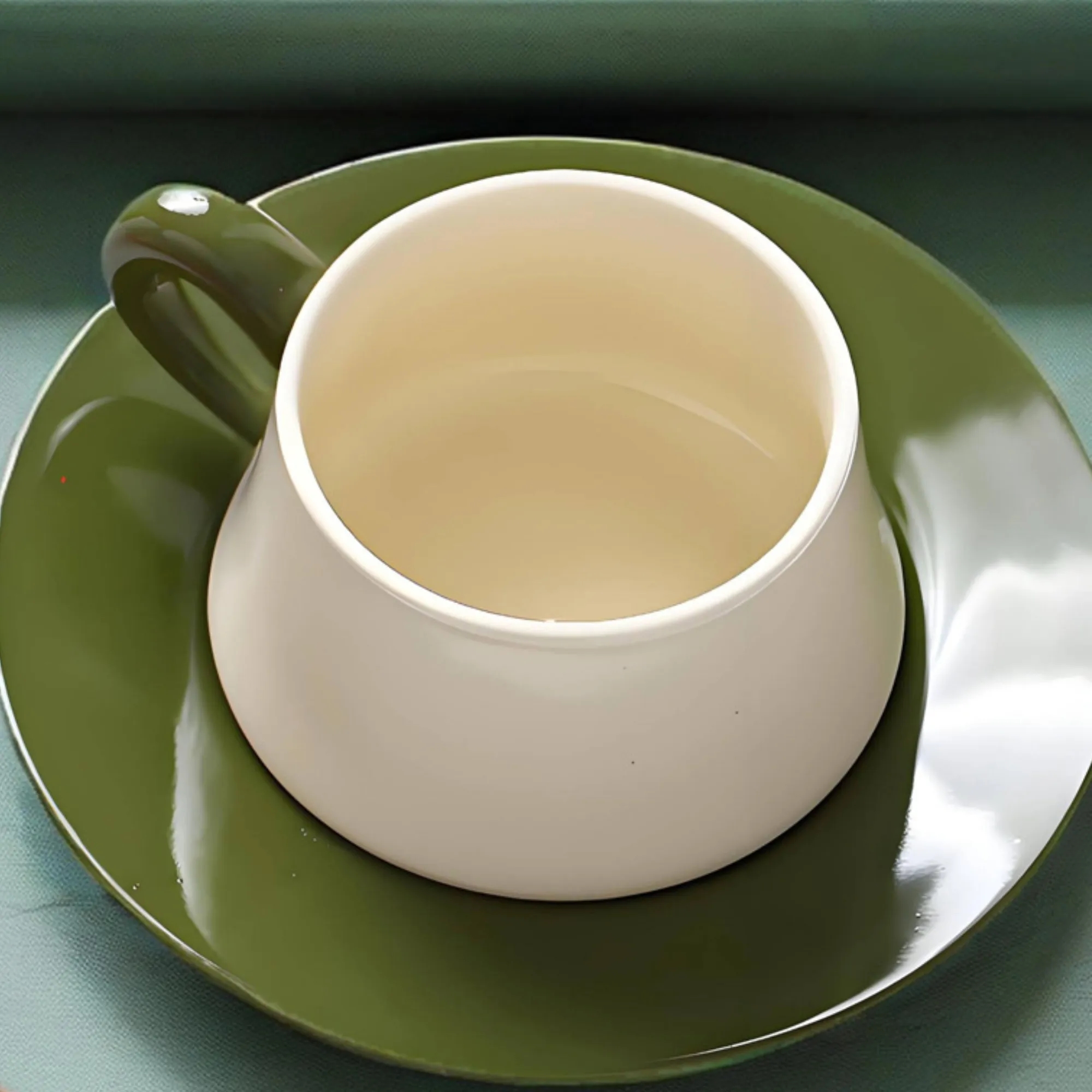 9 OZ Ceramic Coffee Mug Saucer Gift Box Set Espresso Cup 2