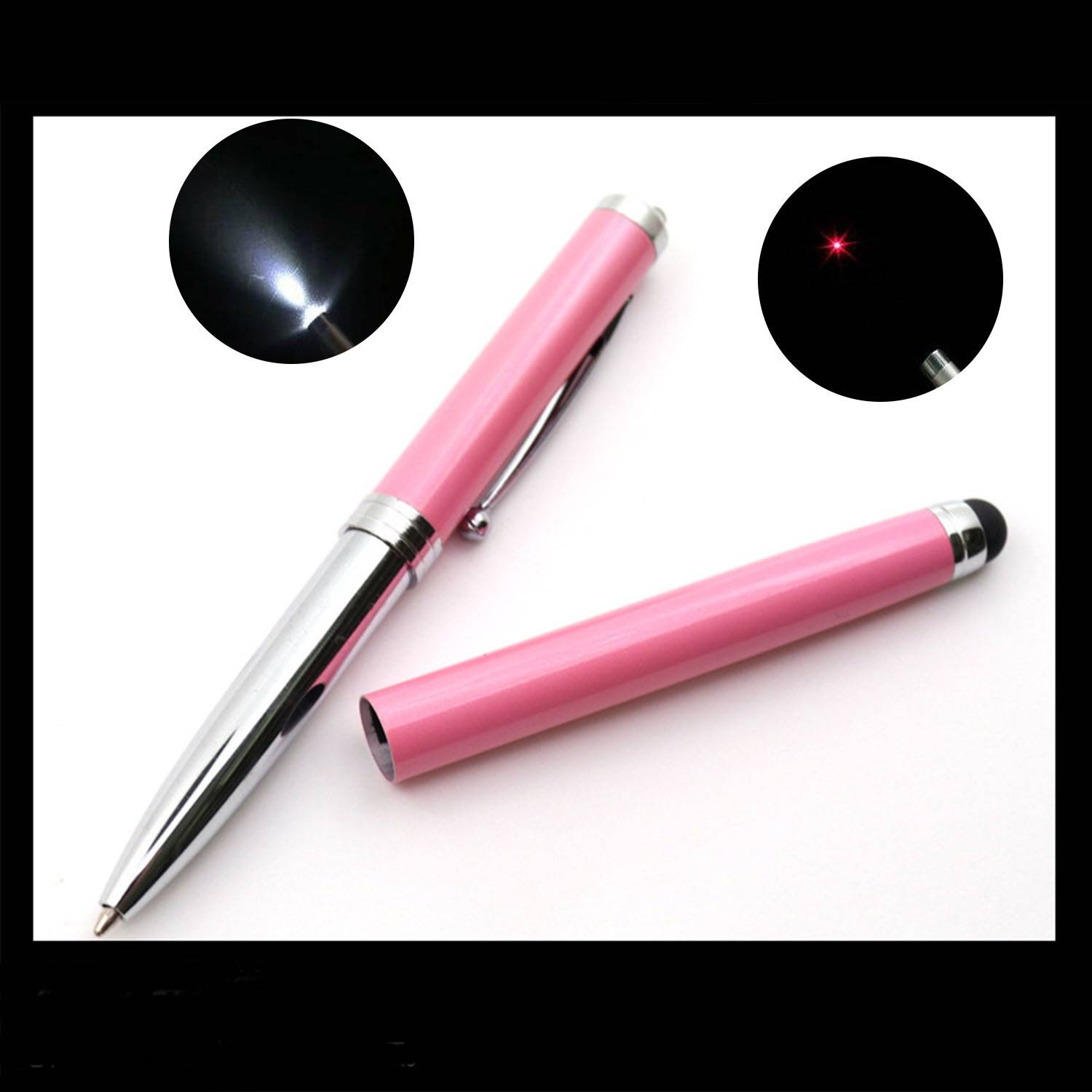 4-In-1 Metal Multifunction Pen w/ Case 3