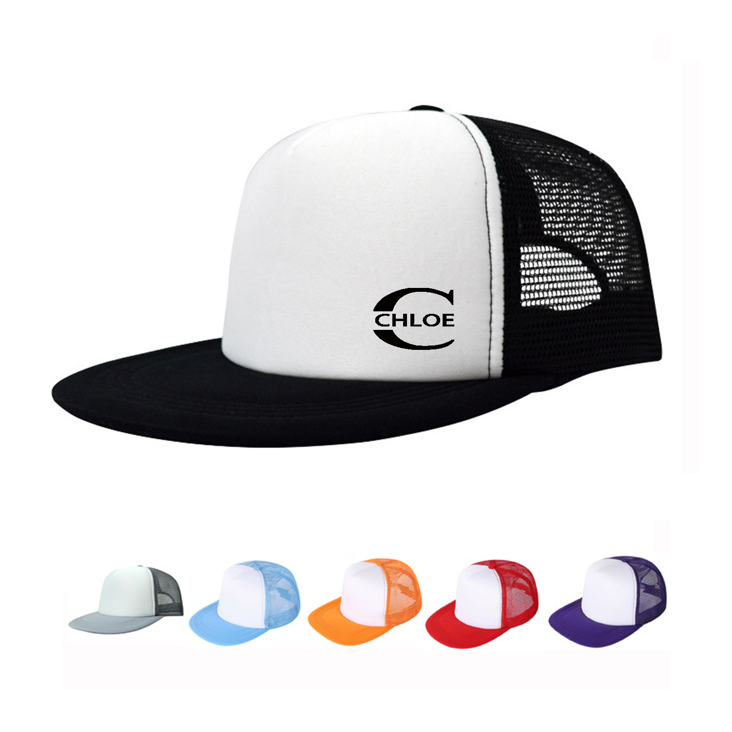 Flat Trucker Cap 1