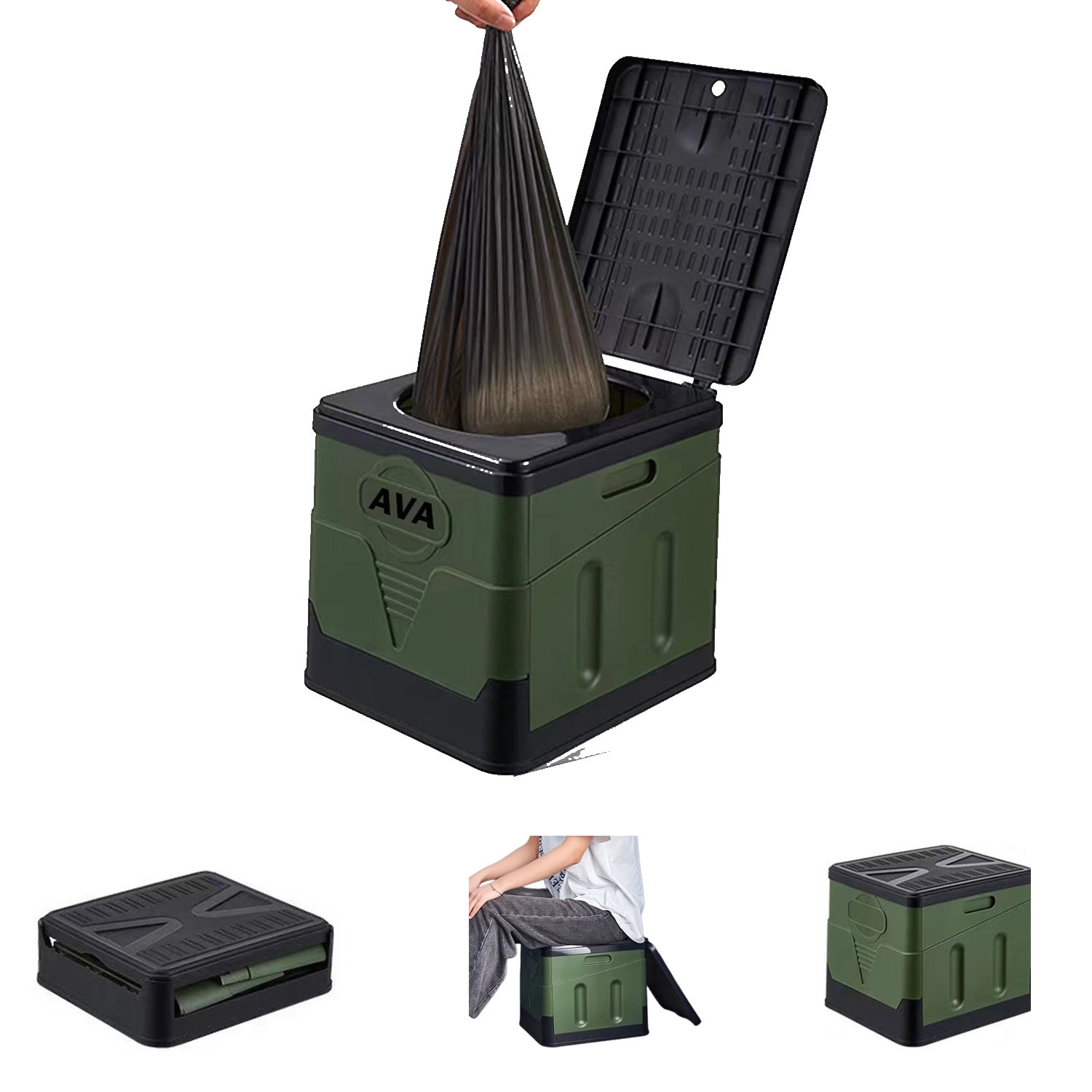 Outdoor Folding Car Toilet 4
