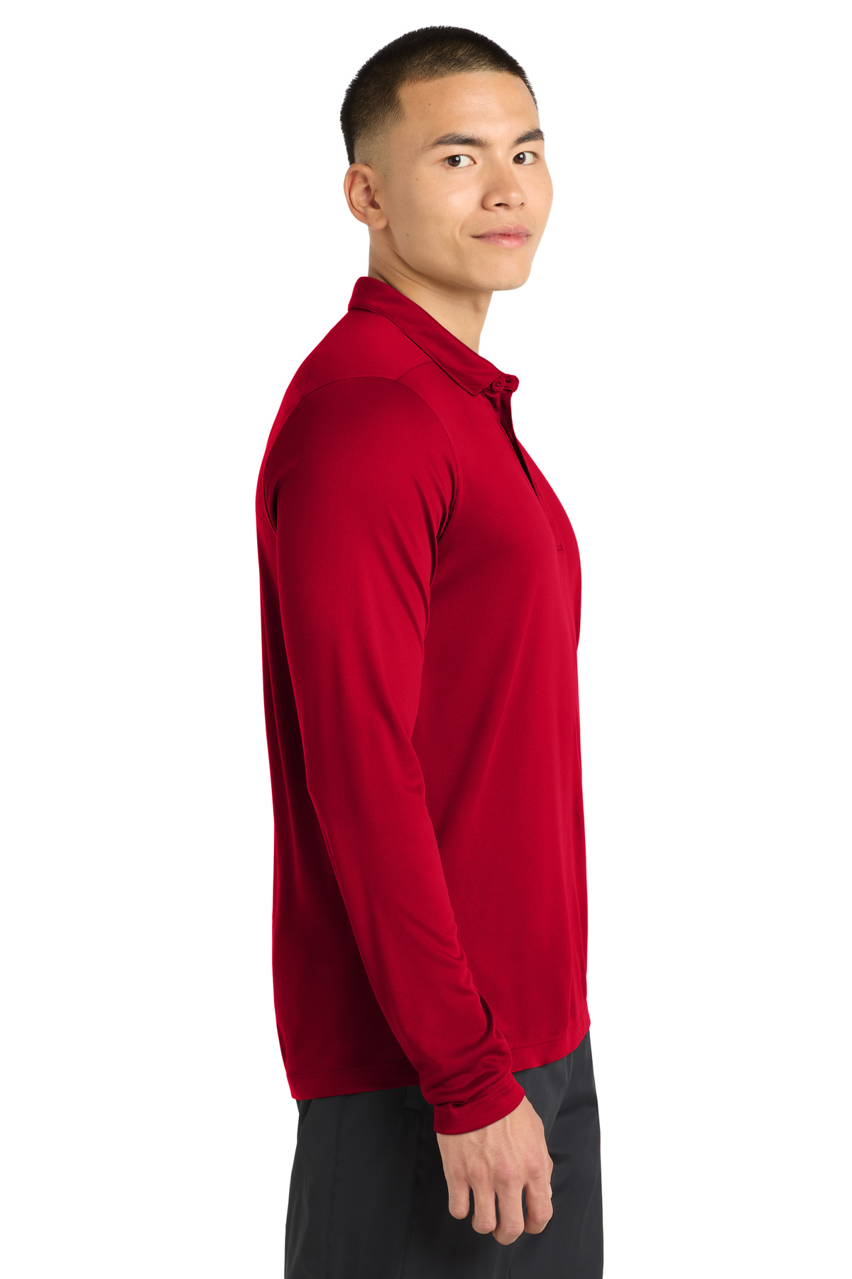 Sport-Tek Posi-UV Pro Long Sleeve Polo. ST520LS 37