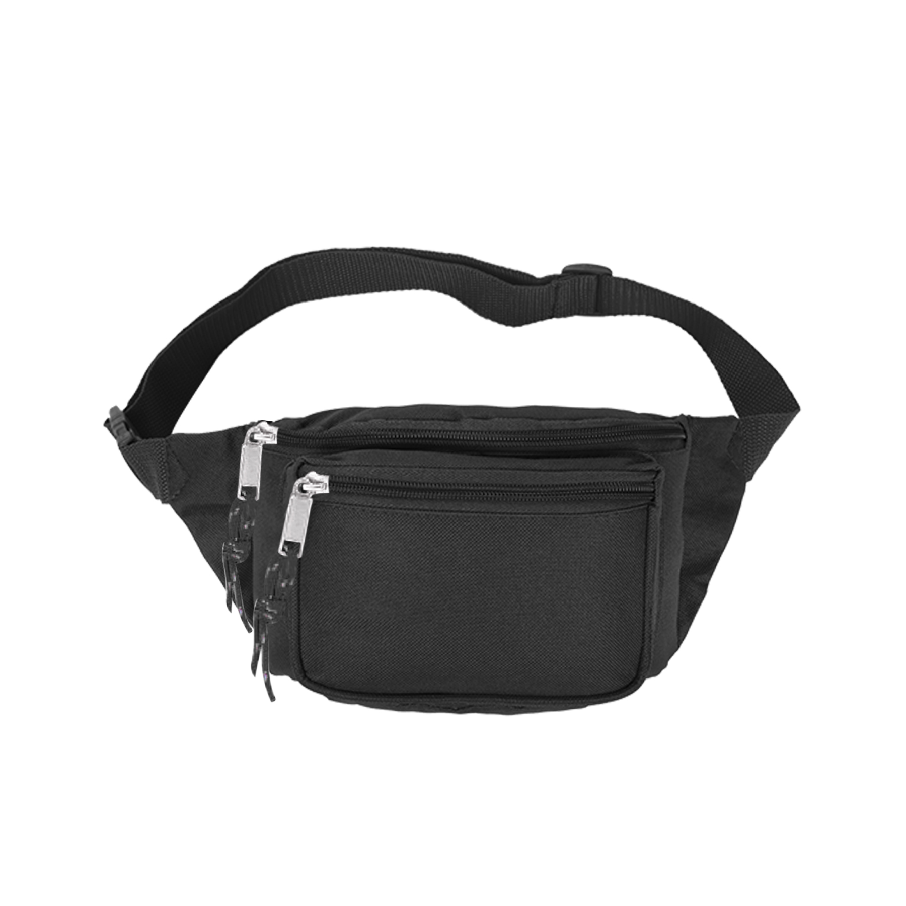 600D Poly 3 Zipper Pockets Fanny Pack 7