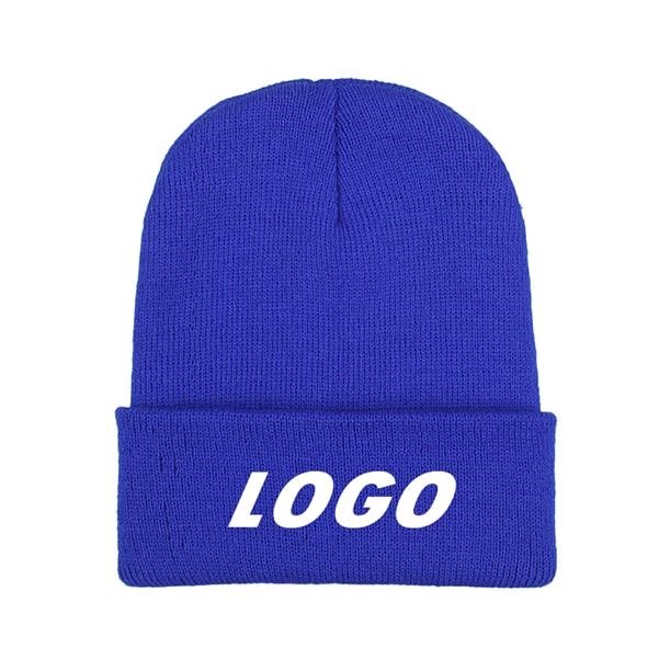 Acrylic Knit Hat Beanie 2