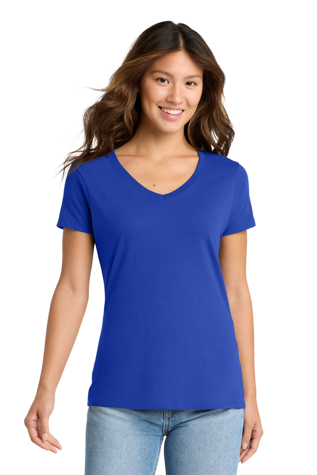 Port & Co Women's Fan Favorite V-Neck Tee. LPC450V 15