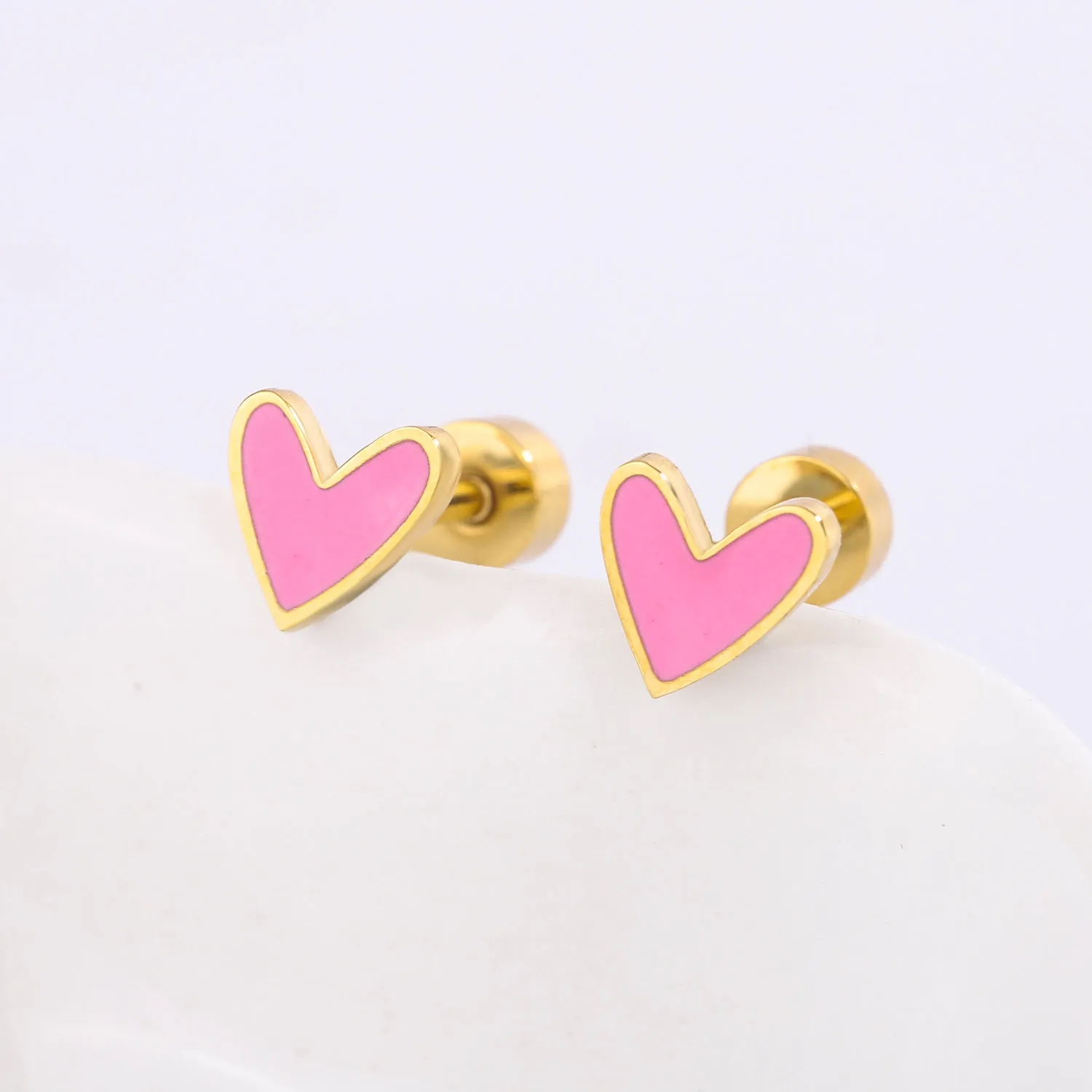 Stainless Steel Stud Earrings Versatile Jewelry Essential 7