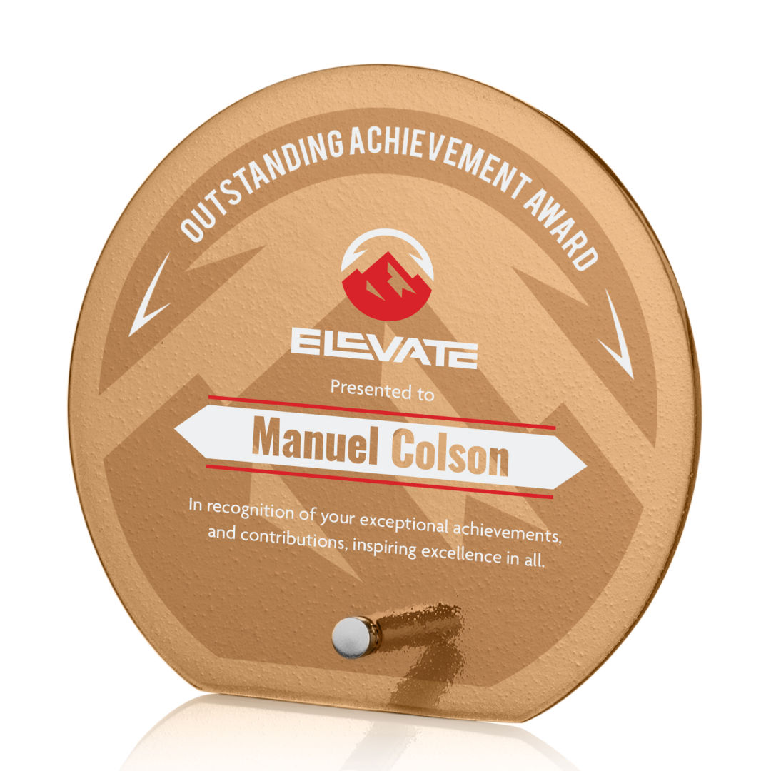 Atchison Russet Circle VividPrint™ Award - Silver