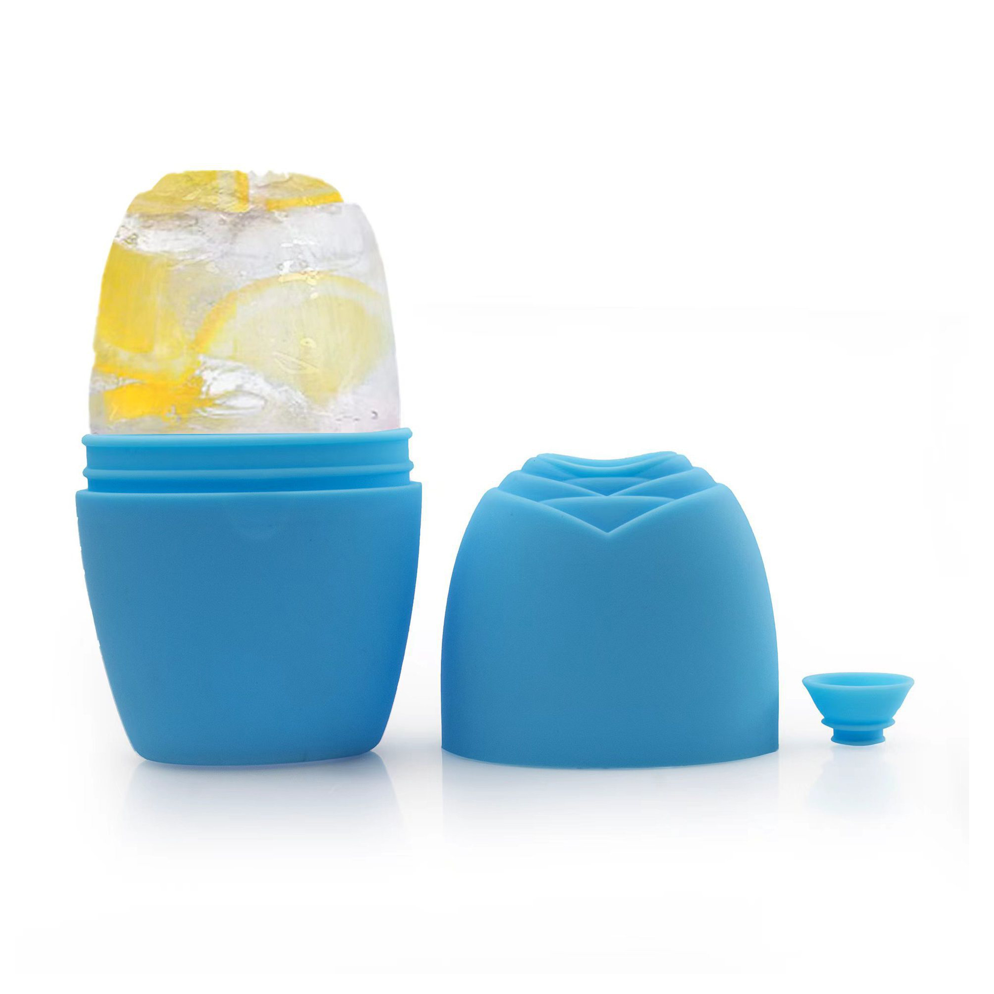 Silicone Facial Ice Mold Roller 4.61" Length X 2.8" Width 13