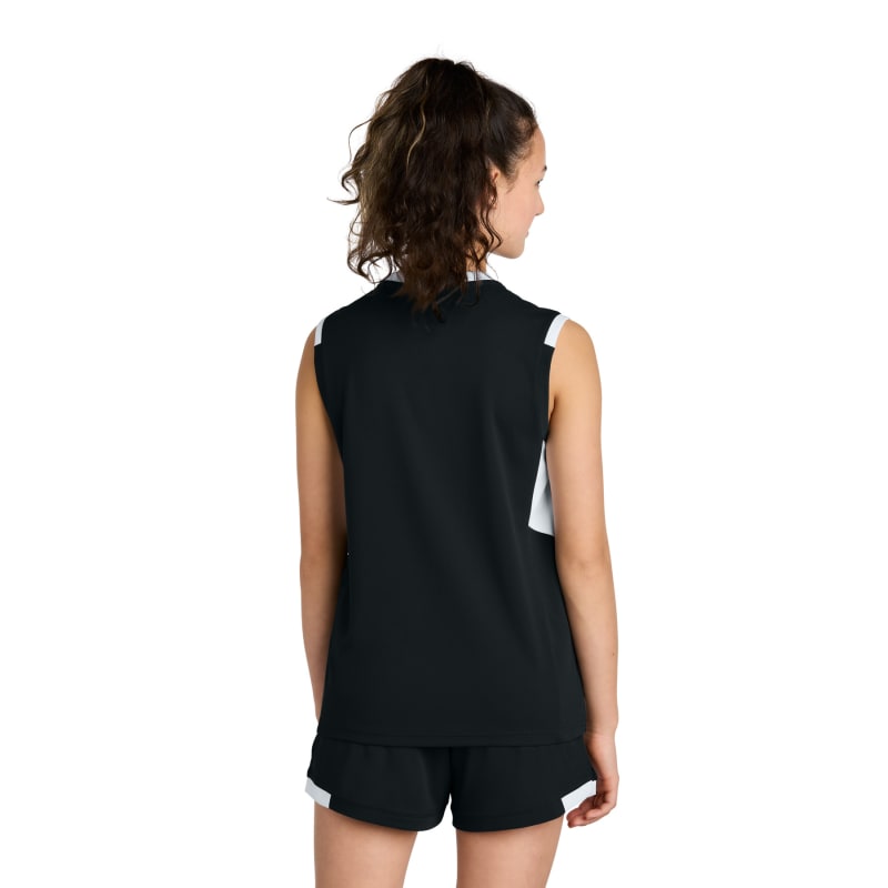 Sport-Tek Youth Club Sleeveless V-Neck 21