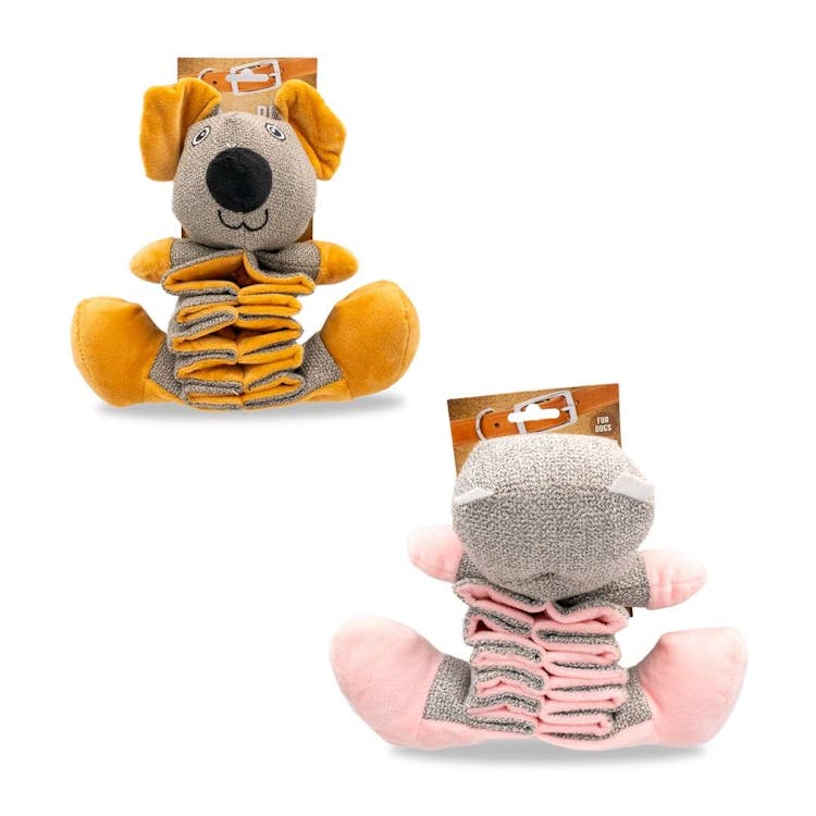 Pet Stretch Squeaky Plush Toys - 11.81" Assorted Styles 2