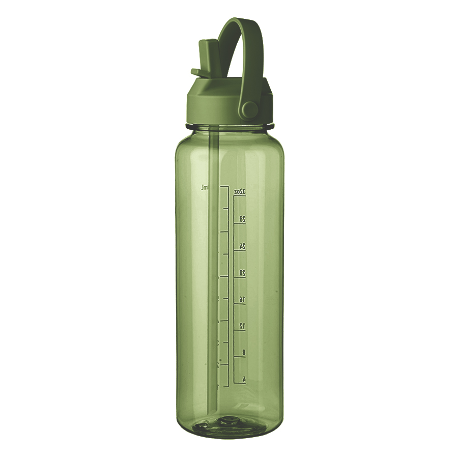 Plastic Water Bottle with Screw On Lid 40 oz. 5
