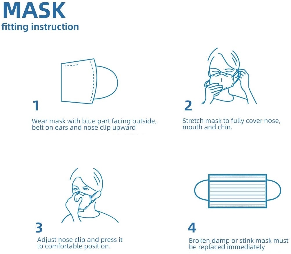 3-Ply Disposable Face Mask - Kids 2