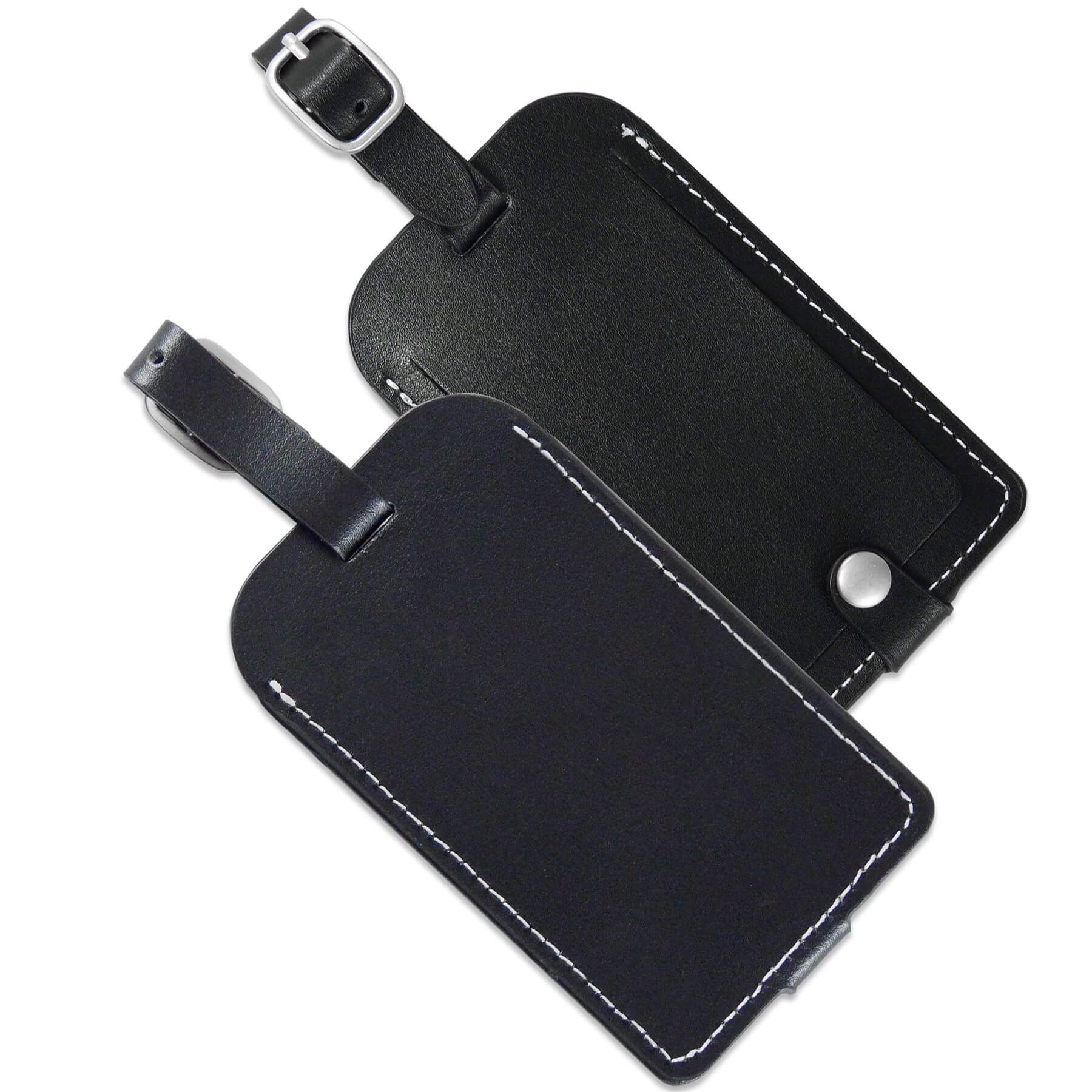 Vintage Leather Luggage Tag 4